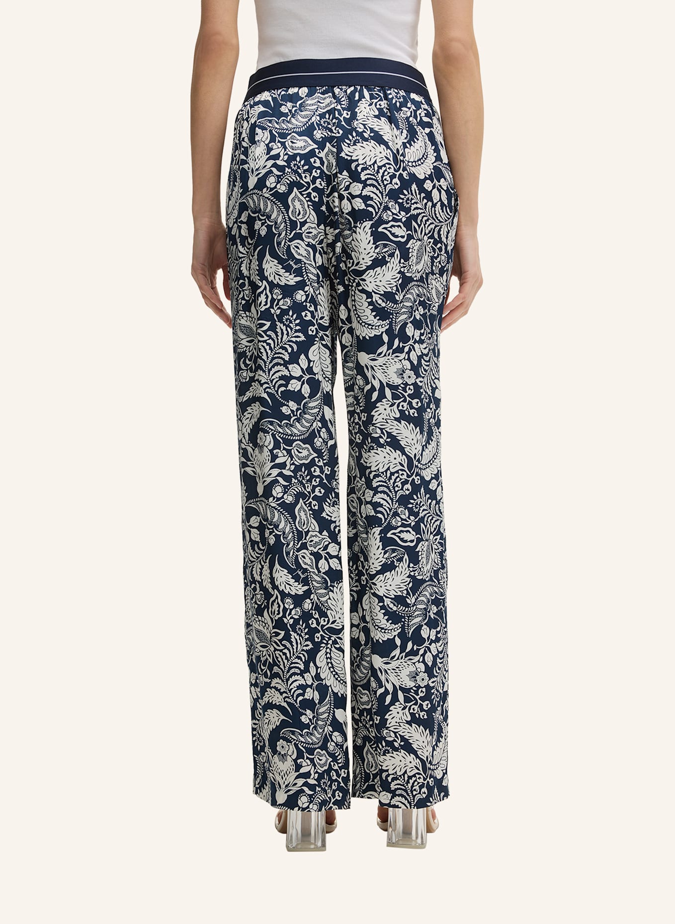 JOOP! Jacquard-Hose: DUNKELBLAU