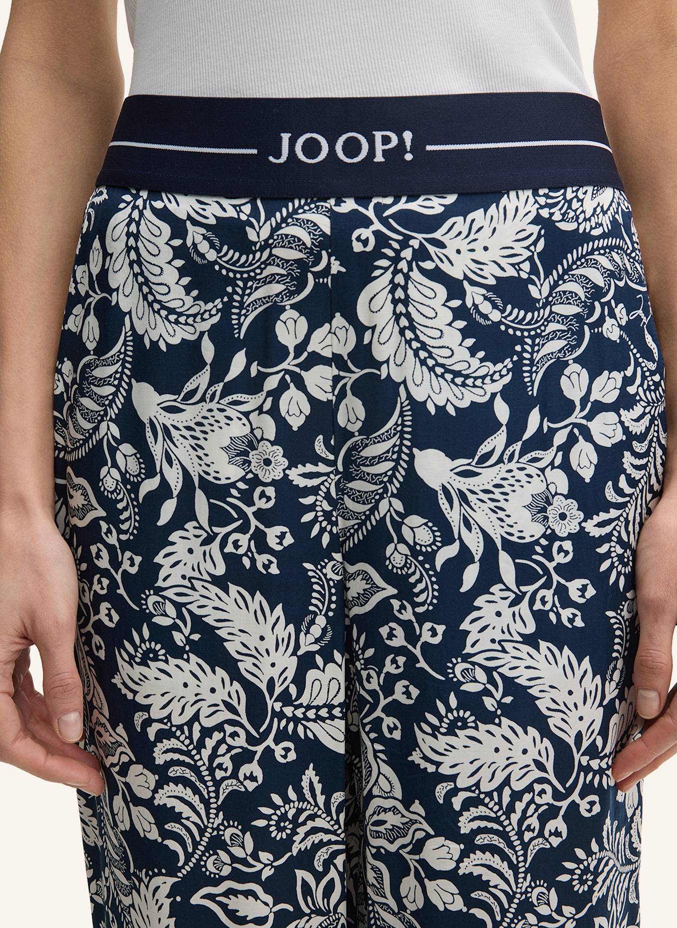JOOP! Jacquard-Hose: DUNKELBLAU