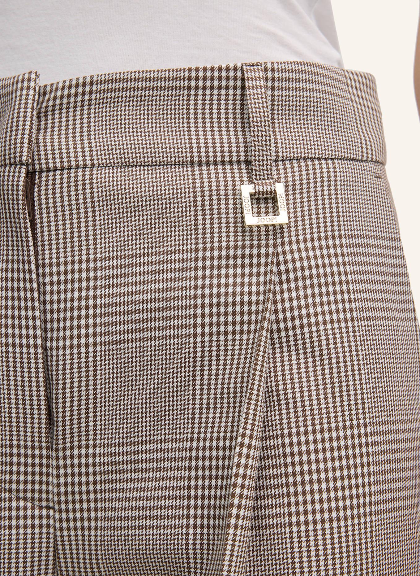 JOOP! Bundfaltenhose: BEIGE