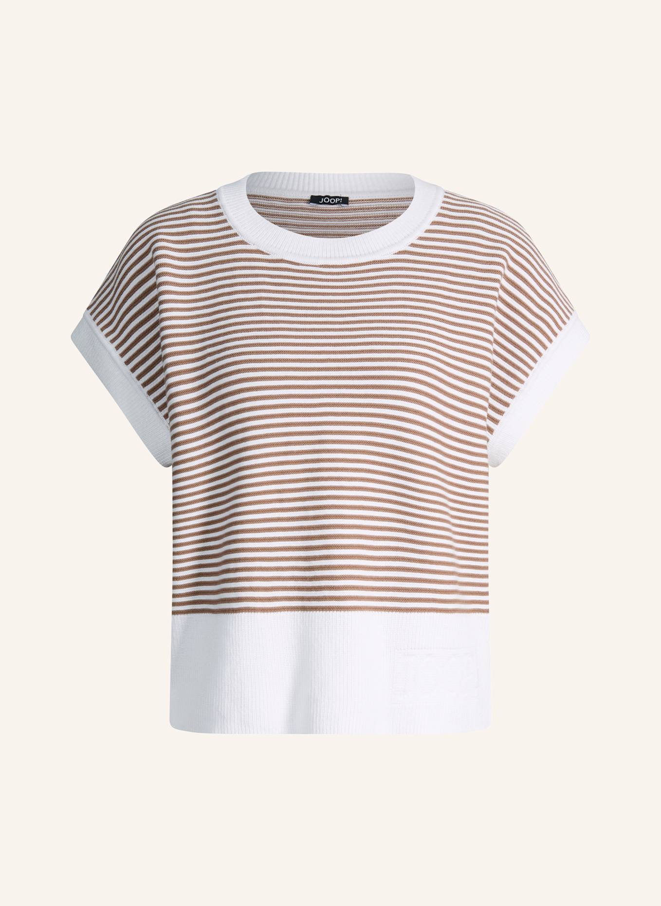 JOOP! Strickshirt KIPE: HELLBRAUN