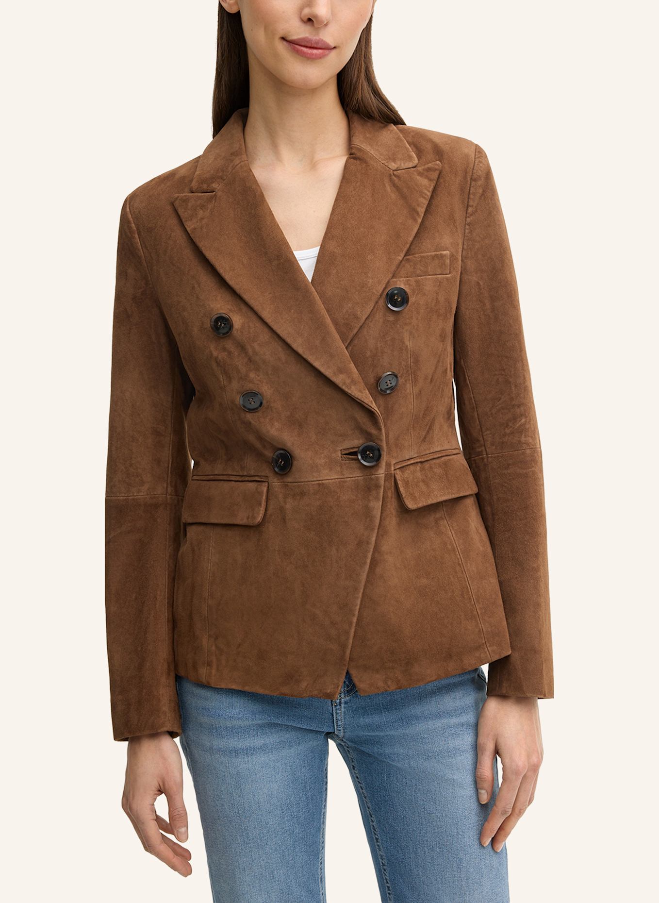 JOOP! Lederblazer: BRAUN