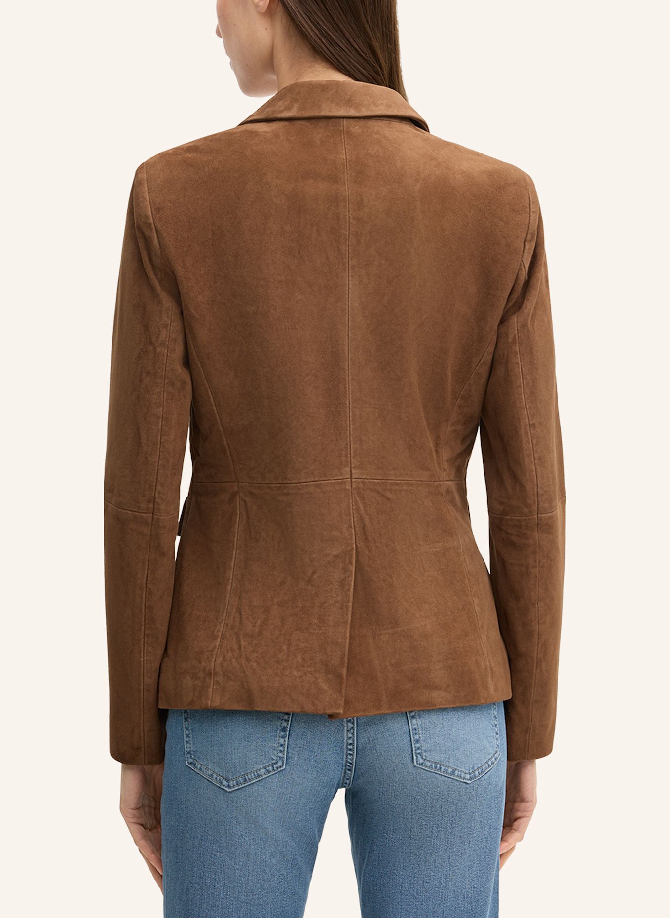 JOOP! Lederblazer: BRAUN