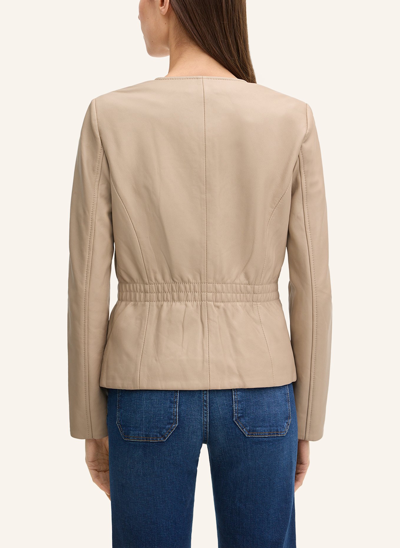 JOOP! Lederjacke: BEIGE