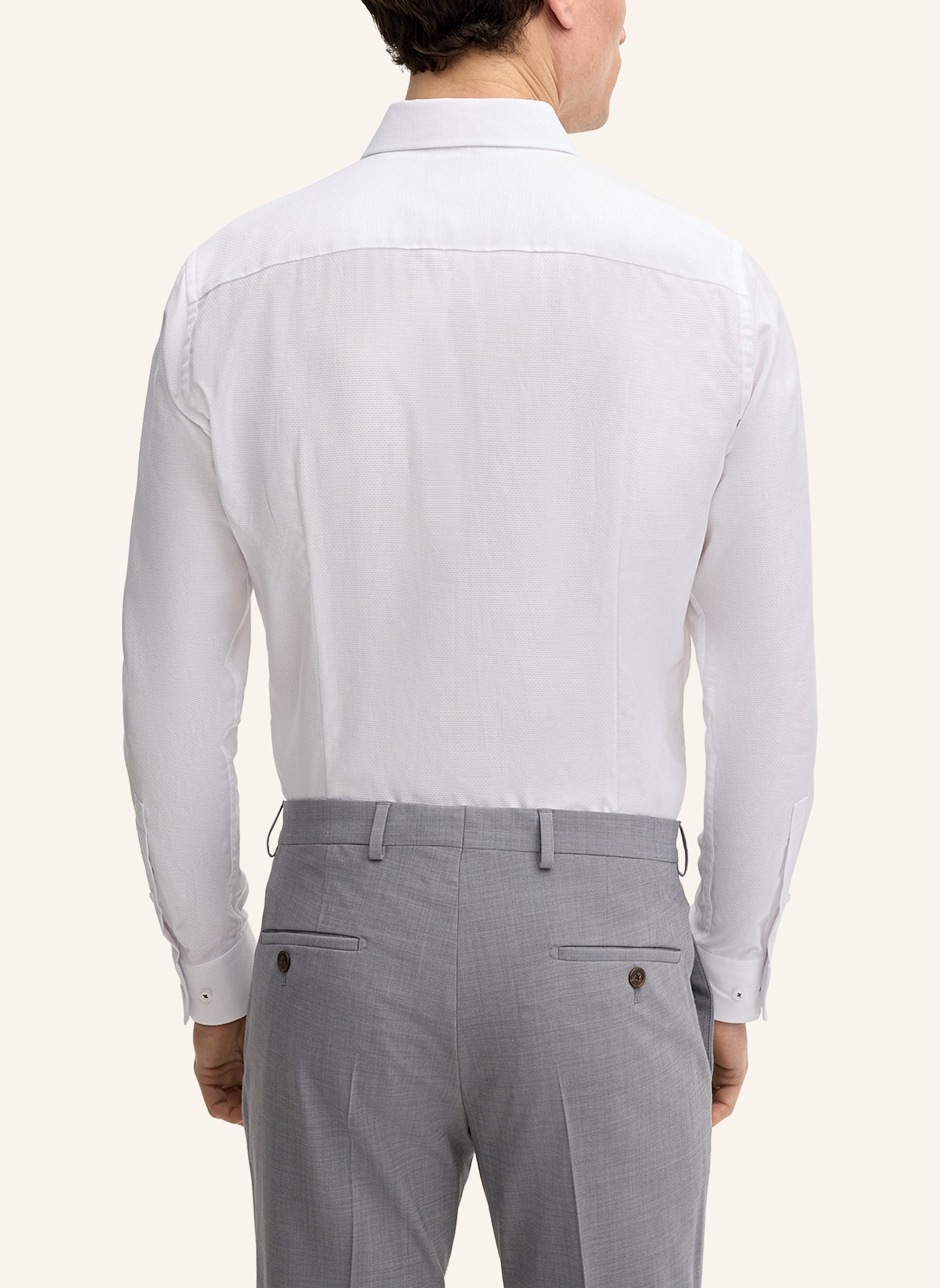 JOOP! Hemd Slim Fit: WEISS