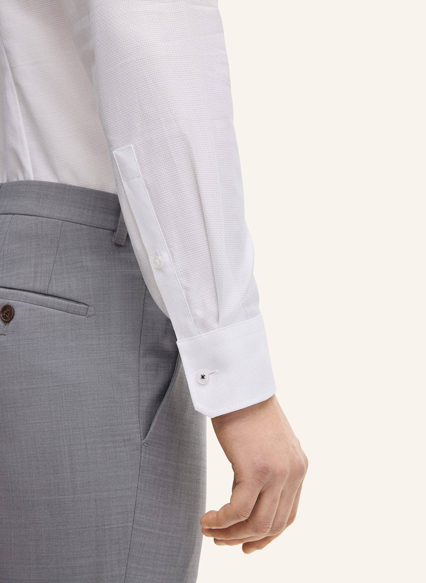 JOOP! Hemd Slim Fit: WEISS