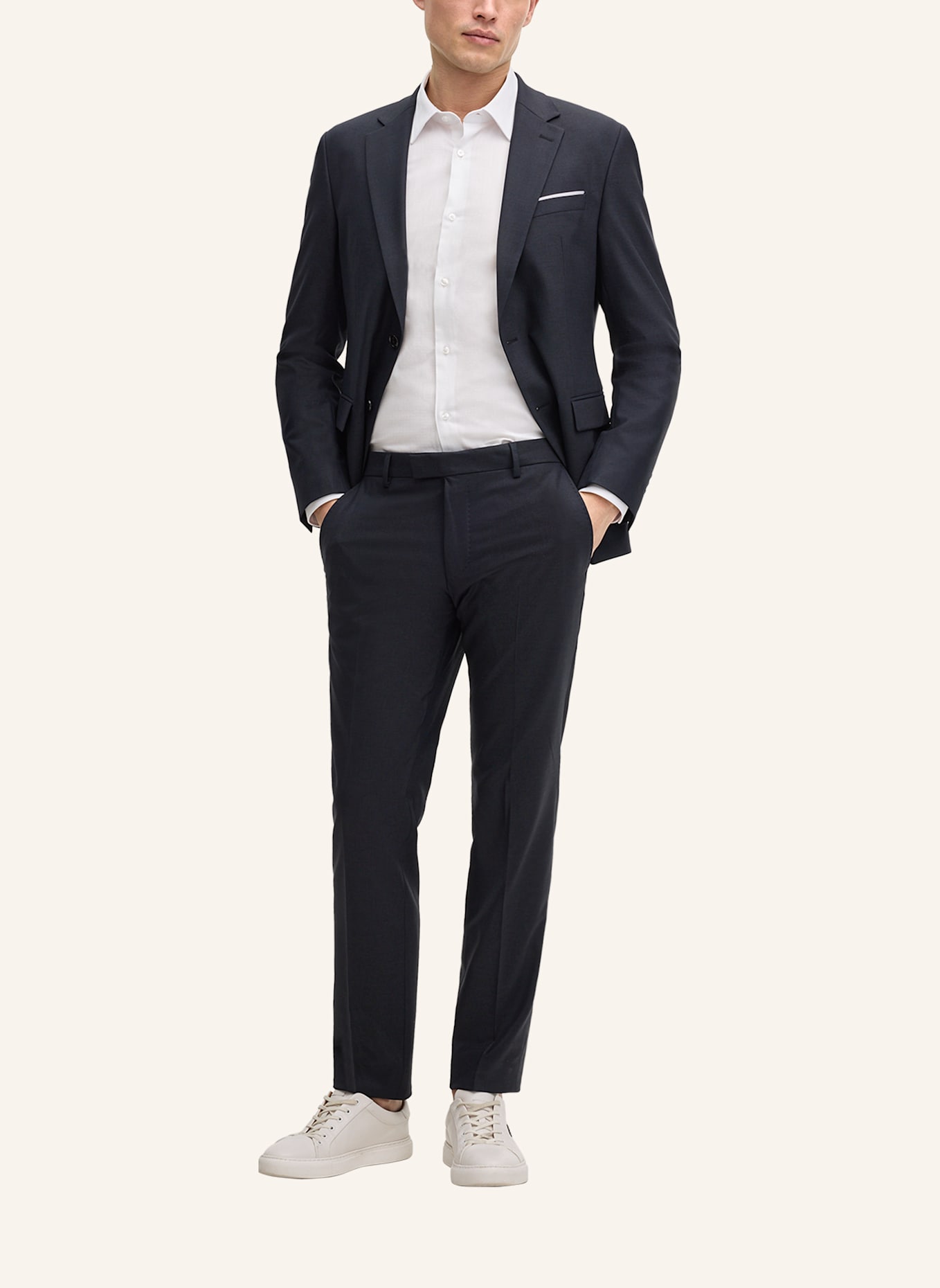 JOOP! Hemd Slim Fit: WEISS