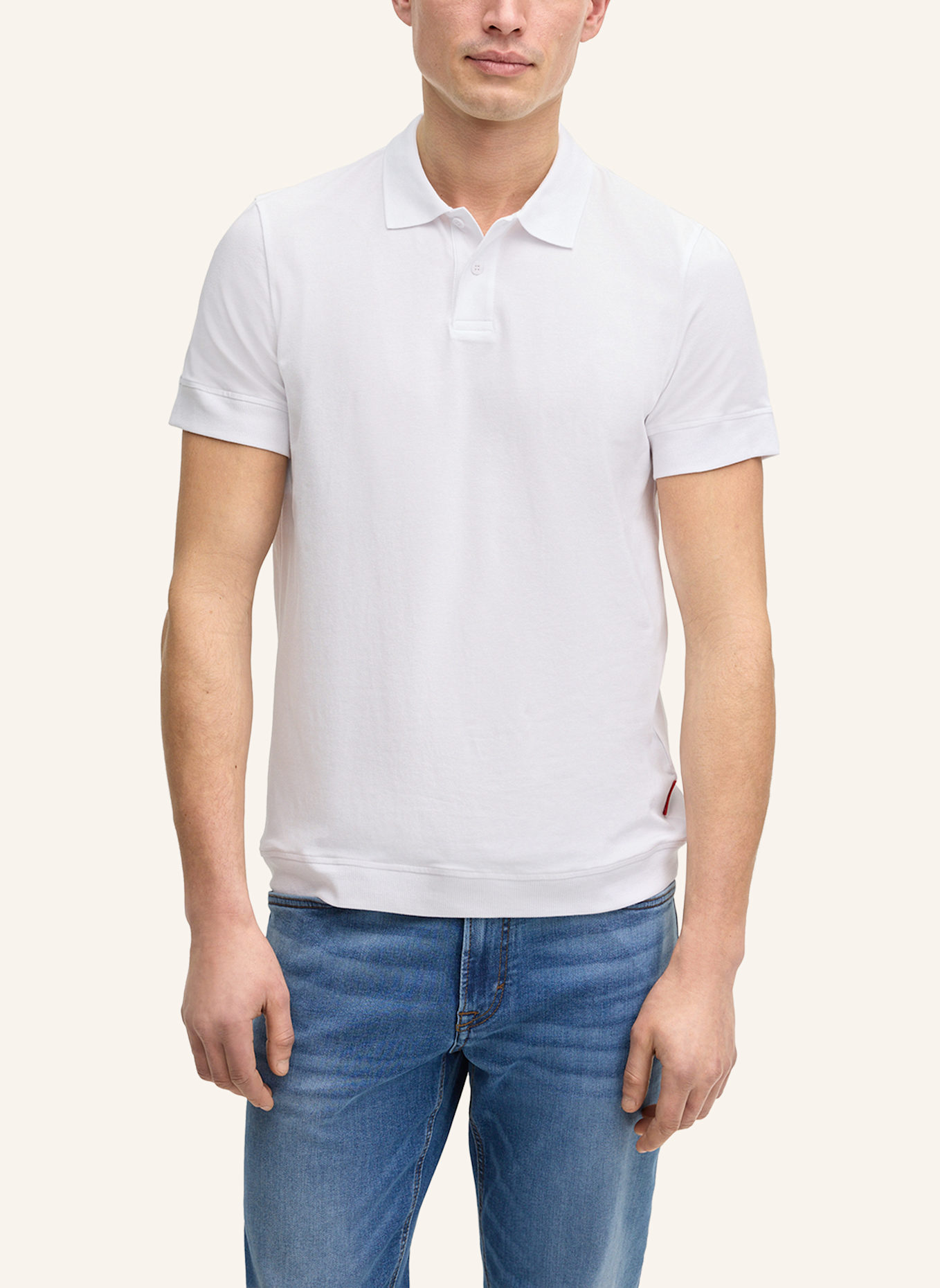 JOOP! JEANS Poloshirt: WEISS