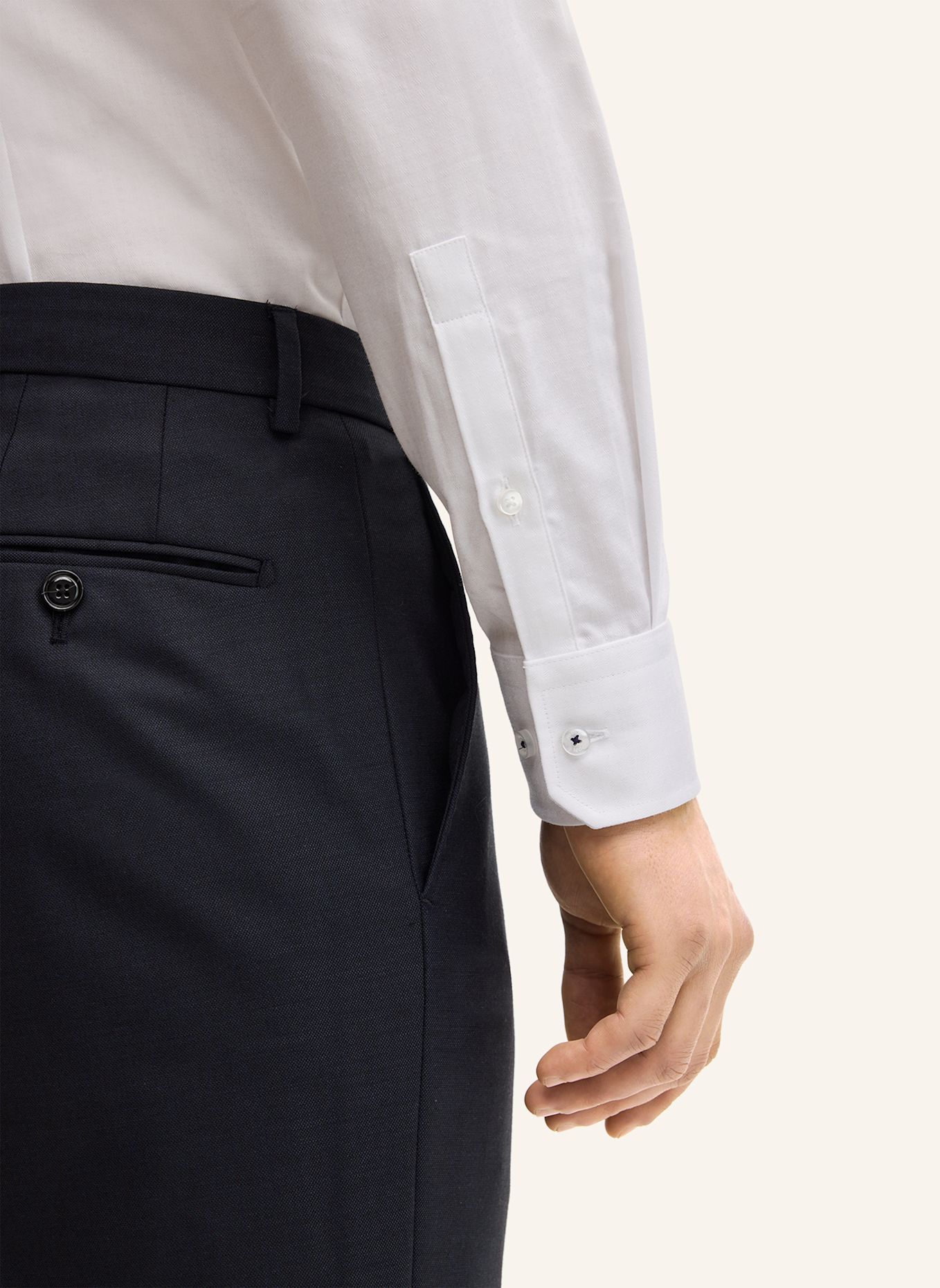 JOOP! Hemd Slim Fit: WEISS