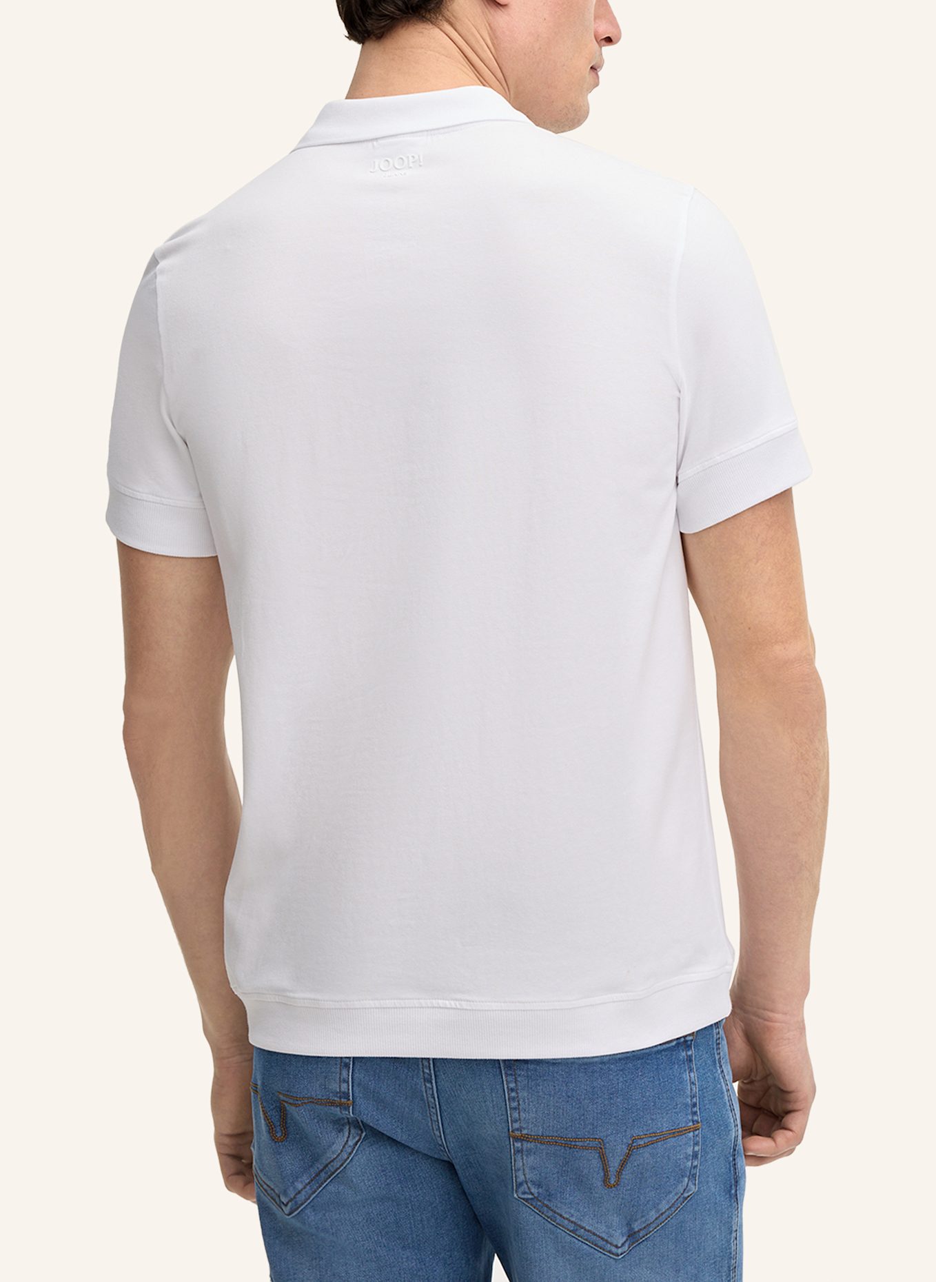 JOOP! JEANS Poloshirt: WEISS