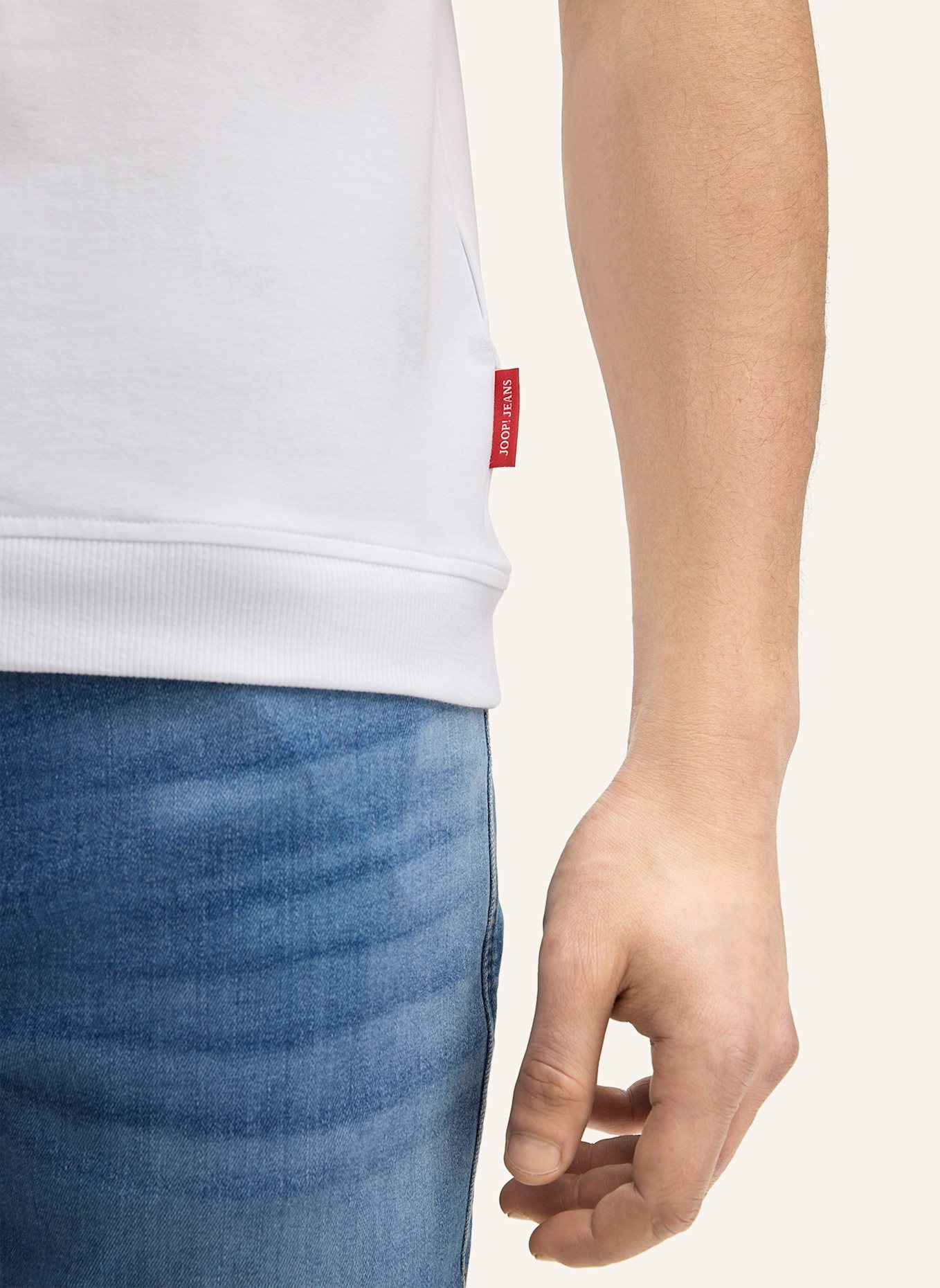 JOOP! JEANS Poloshirt: WEISS