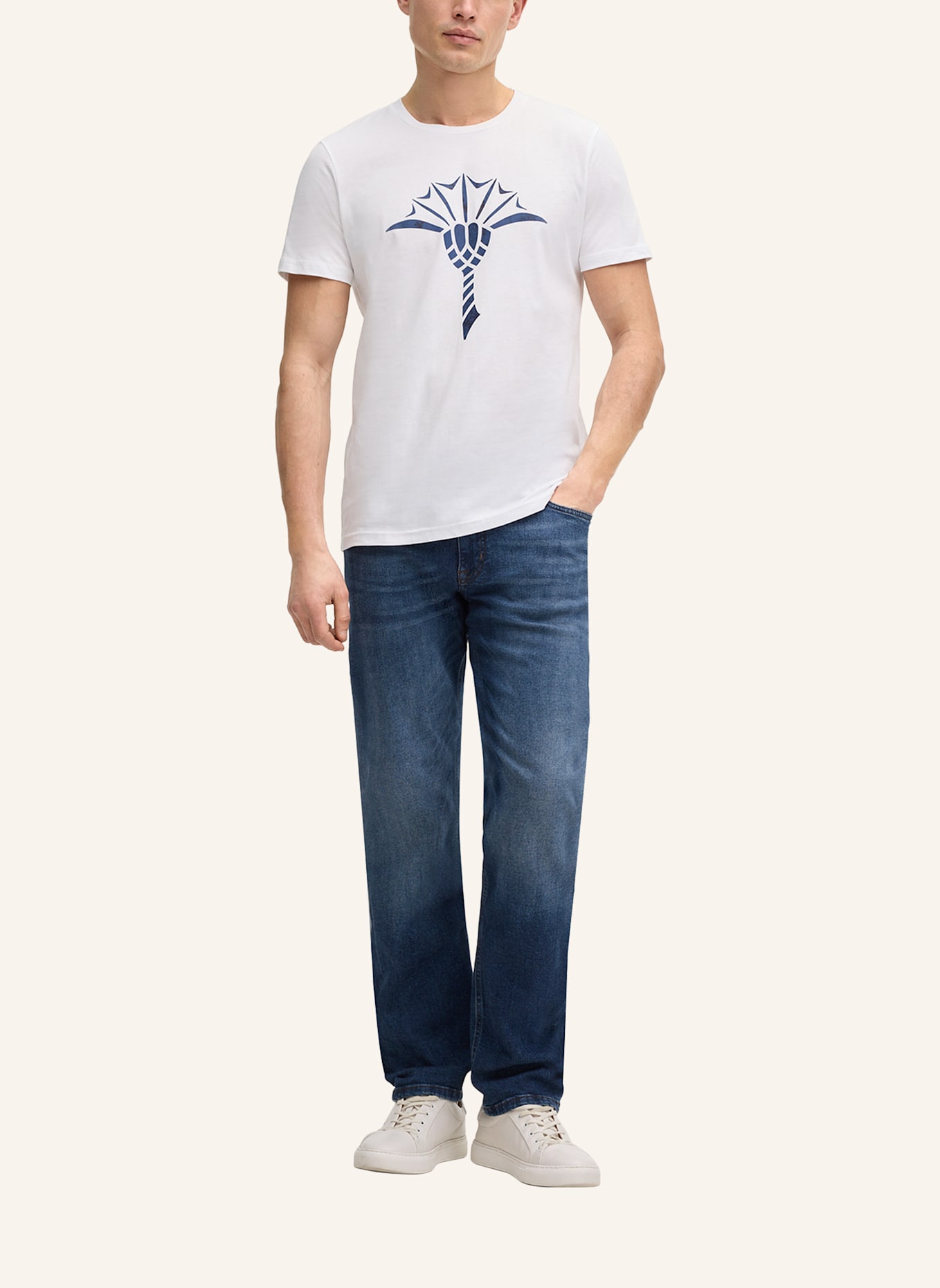 JOOP! T-Shirt: WEISS