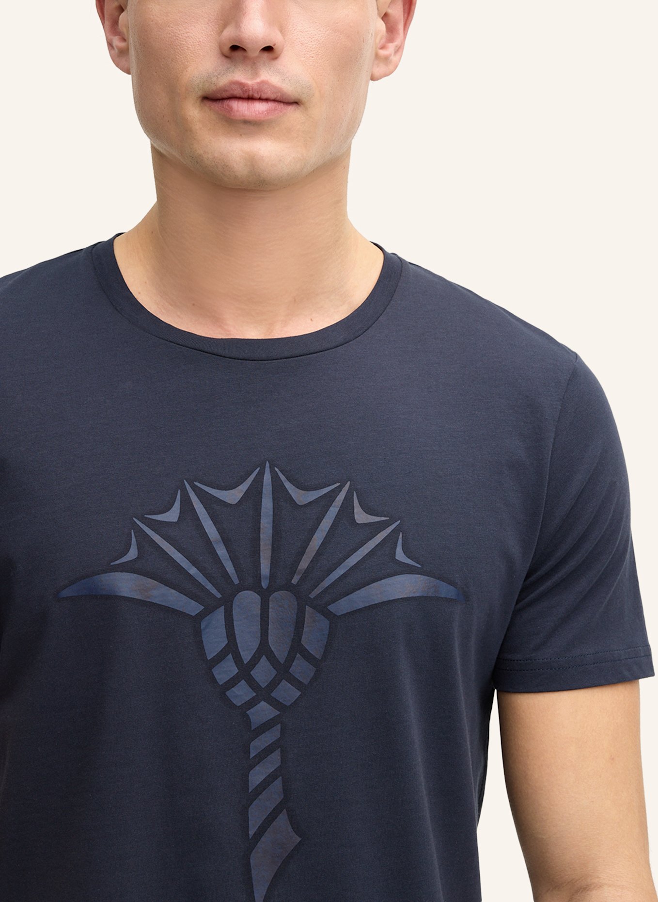 JOOP! T-Shirt: DUNKELBLAU