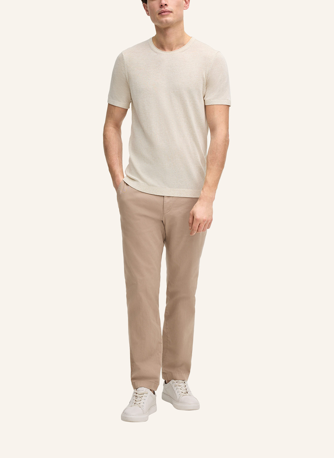 JOOP! Strickshirt: WEISS