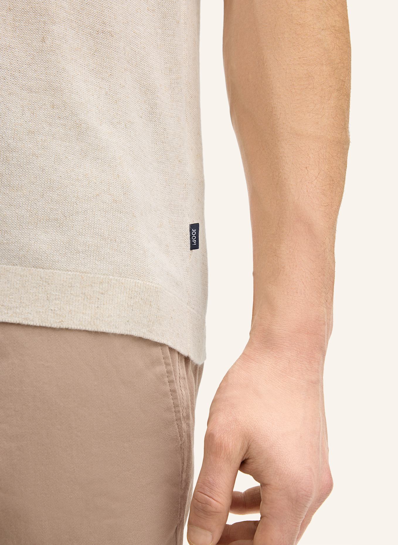 JOOP! Strickshirt: WEISS