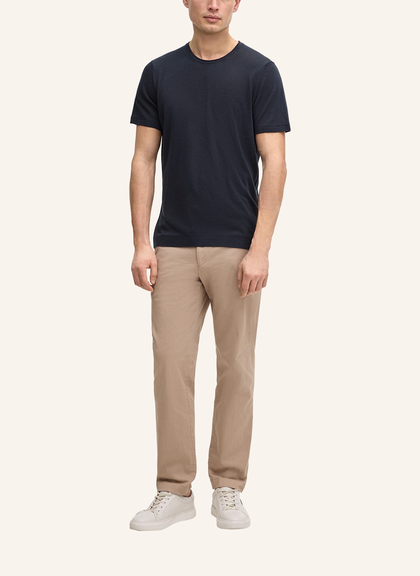 JOOP! Strickshirt: DUNKELBLAU