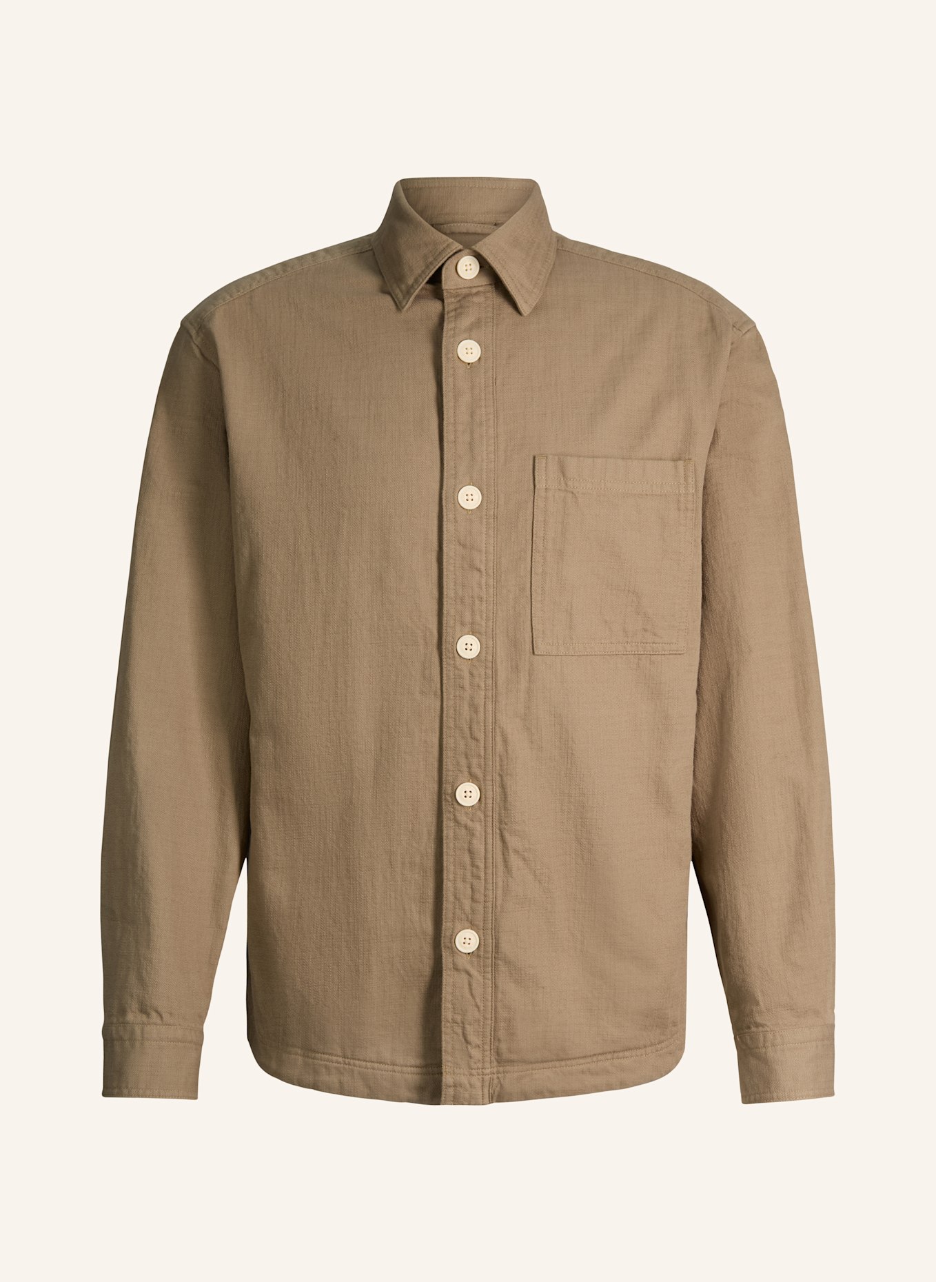 JOOP! JEANS Hemd Regular Fit: BEIGE