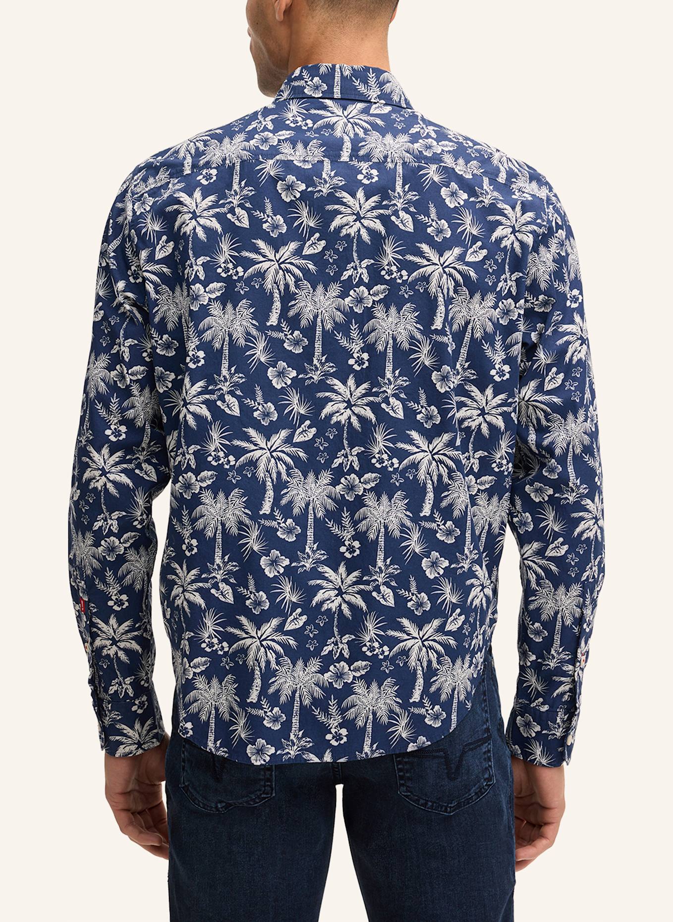 JOOP! JEANS Hemd Regular Fit: DUNKELBLAU