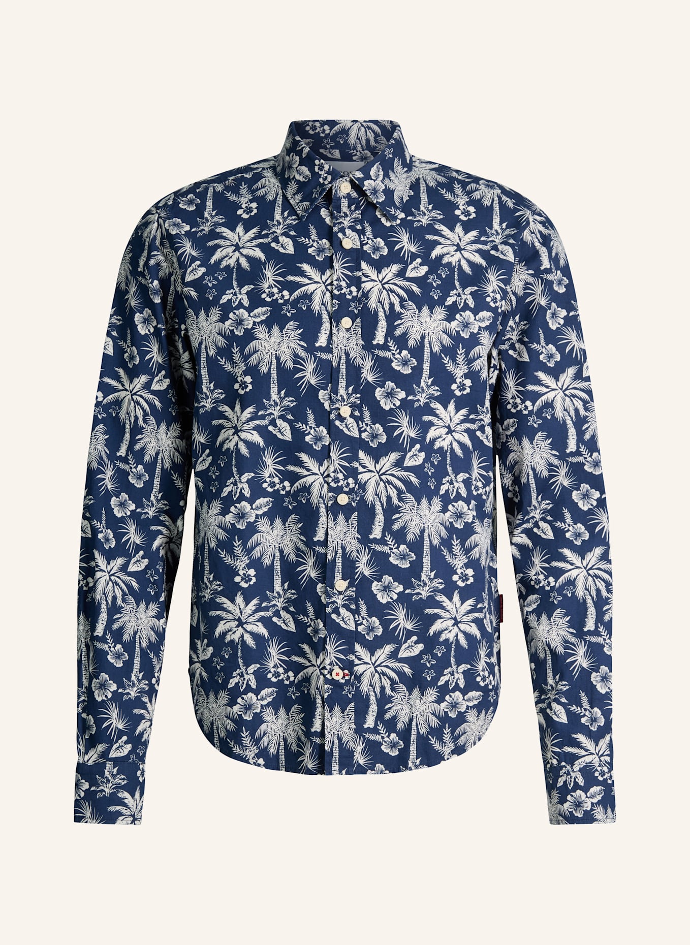 JOOP! JEANS Hemd Regular Fit: DUNKELBLAU