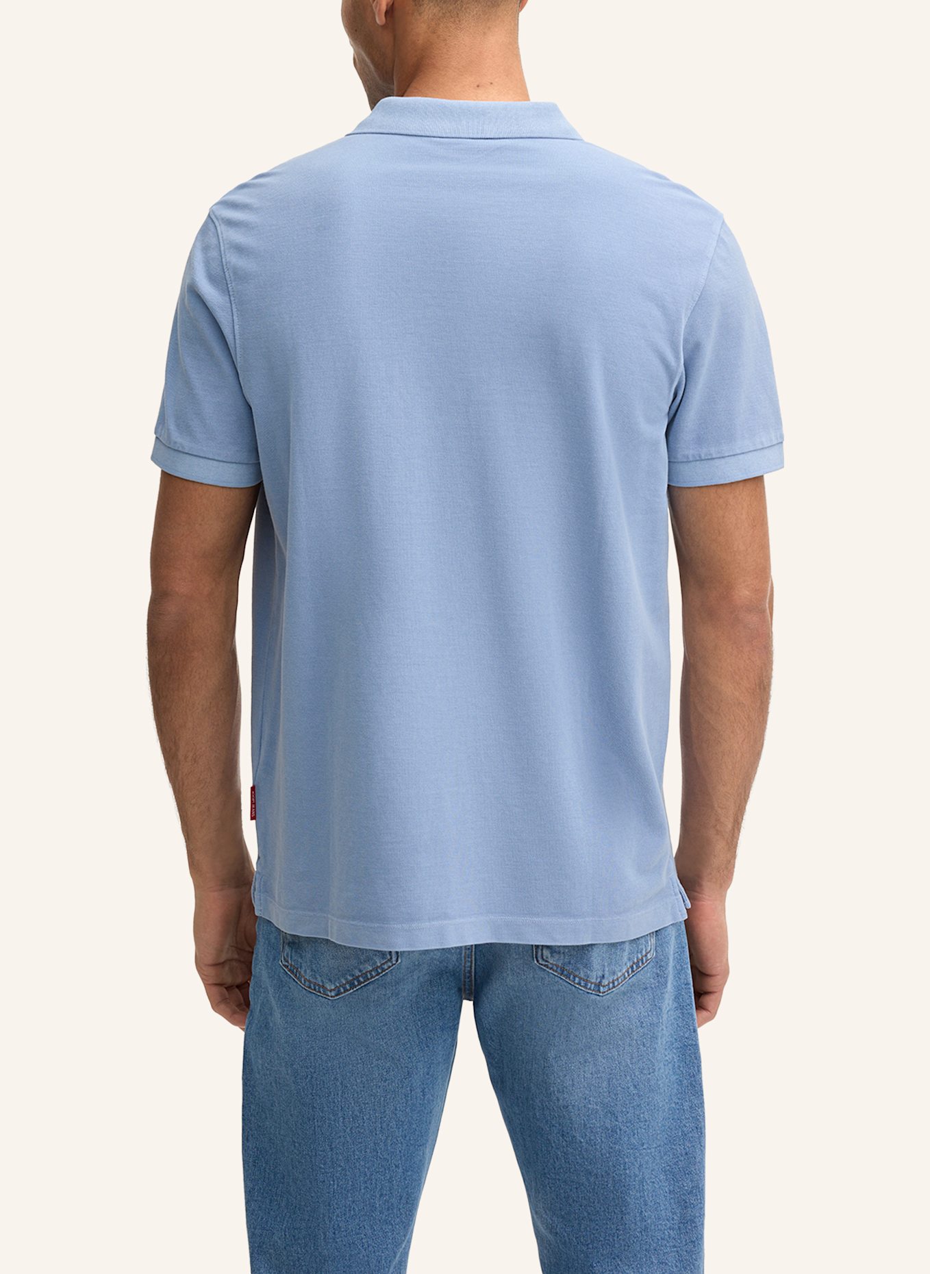 JOOP! JEANS Piqué-Poloshirt AMBROSIAN: HELLBLAU