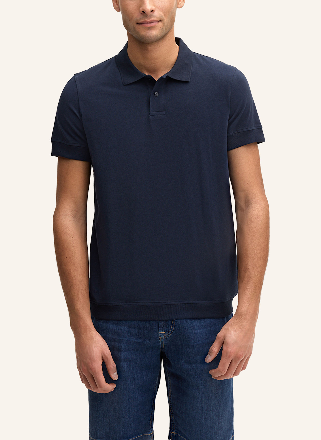 JOOP! JEANS Poloshirt: DUNKELBLAU