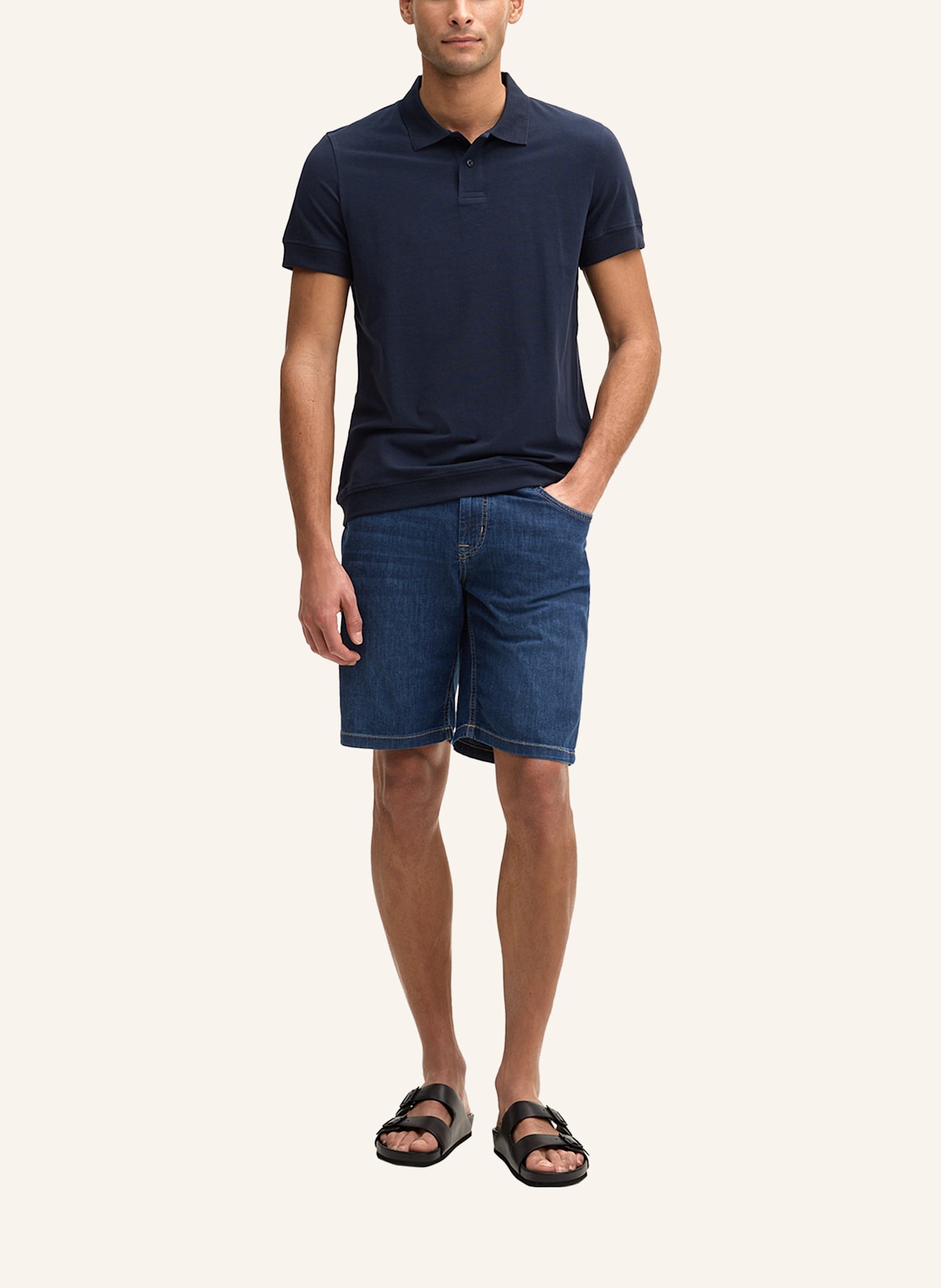 JOOP! JEANS Poloshirt: DUNKELBLAU