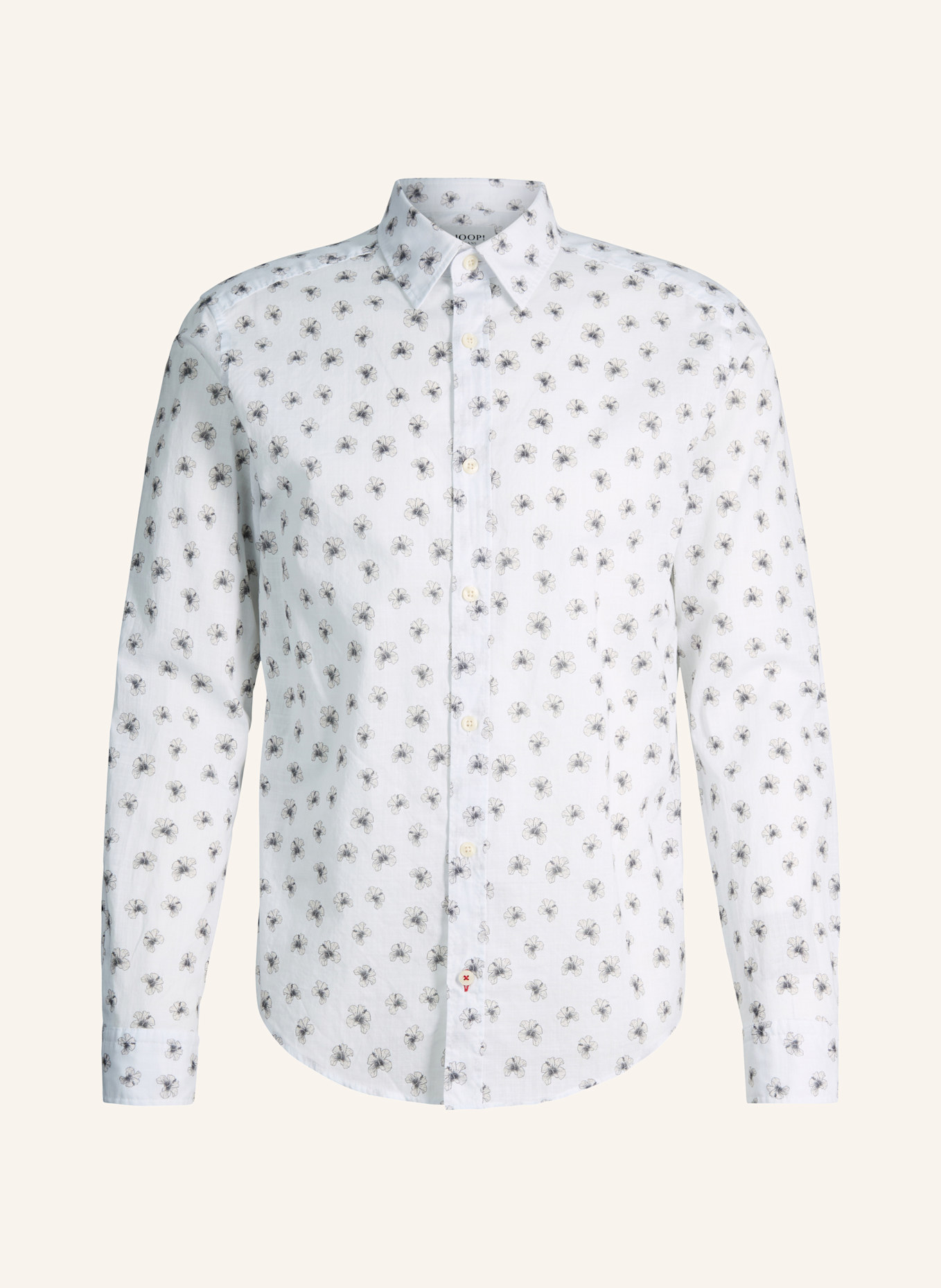 JOOP! JEANS Hemd Regular Fit: WEISS