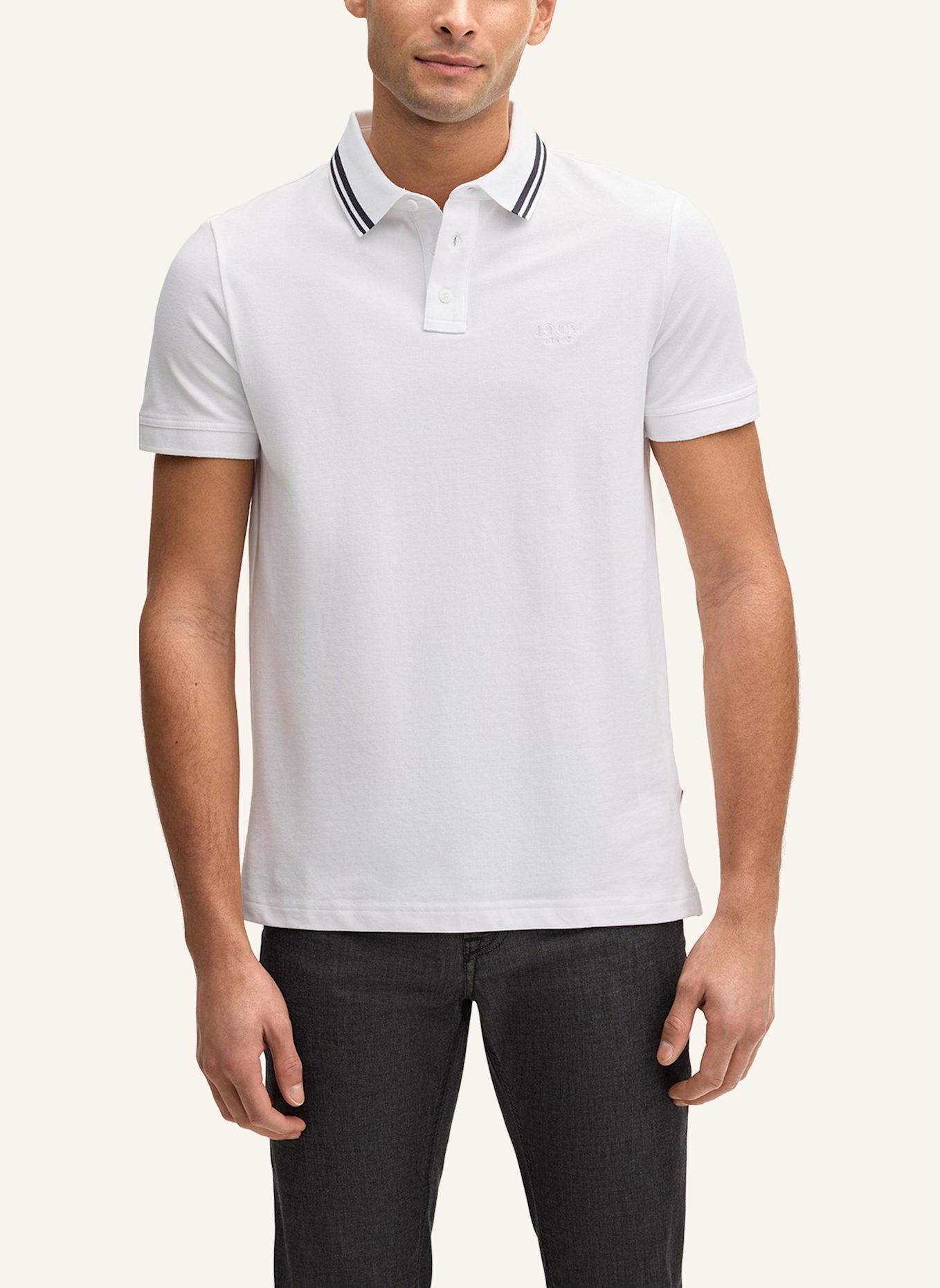 JOOP! JEANS Poloshirt: WEISS