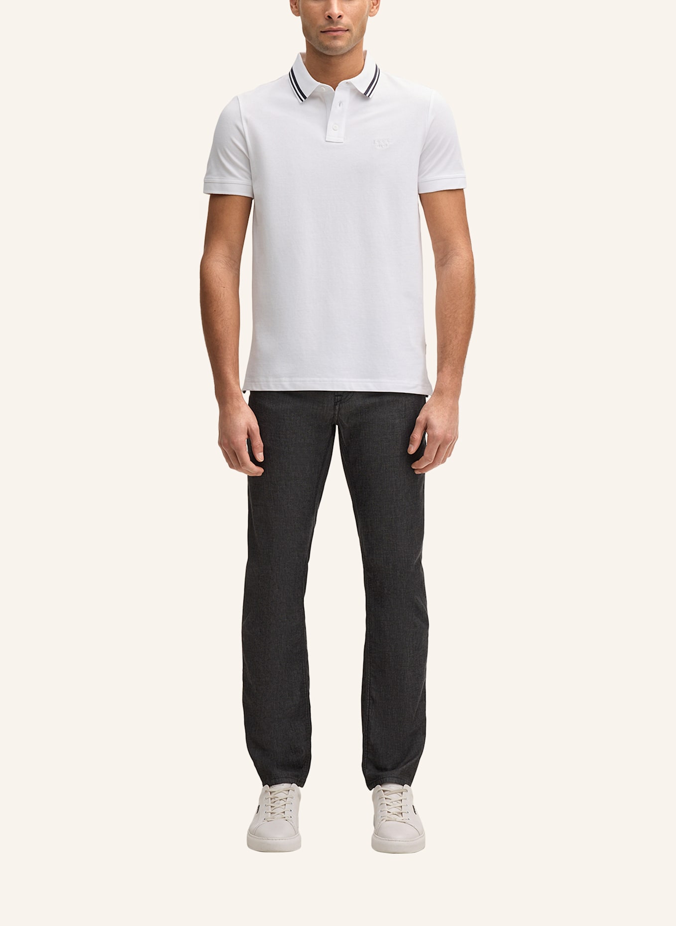 JOOP! JEANS Poloshirt: WEISS