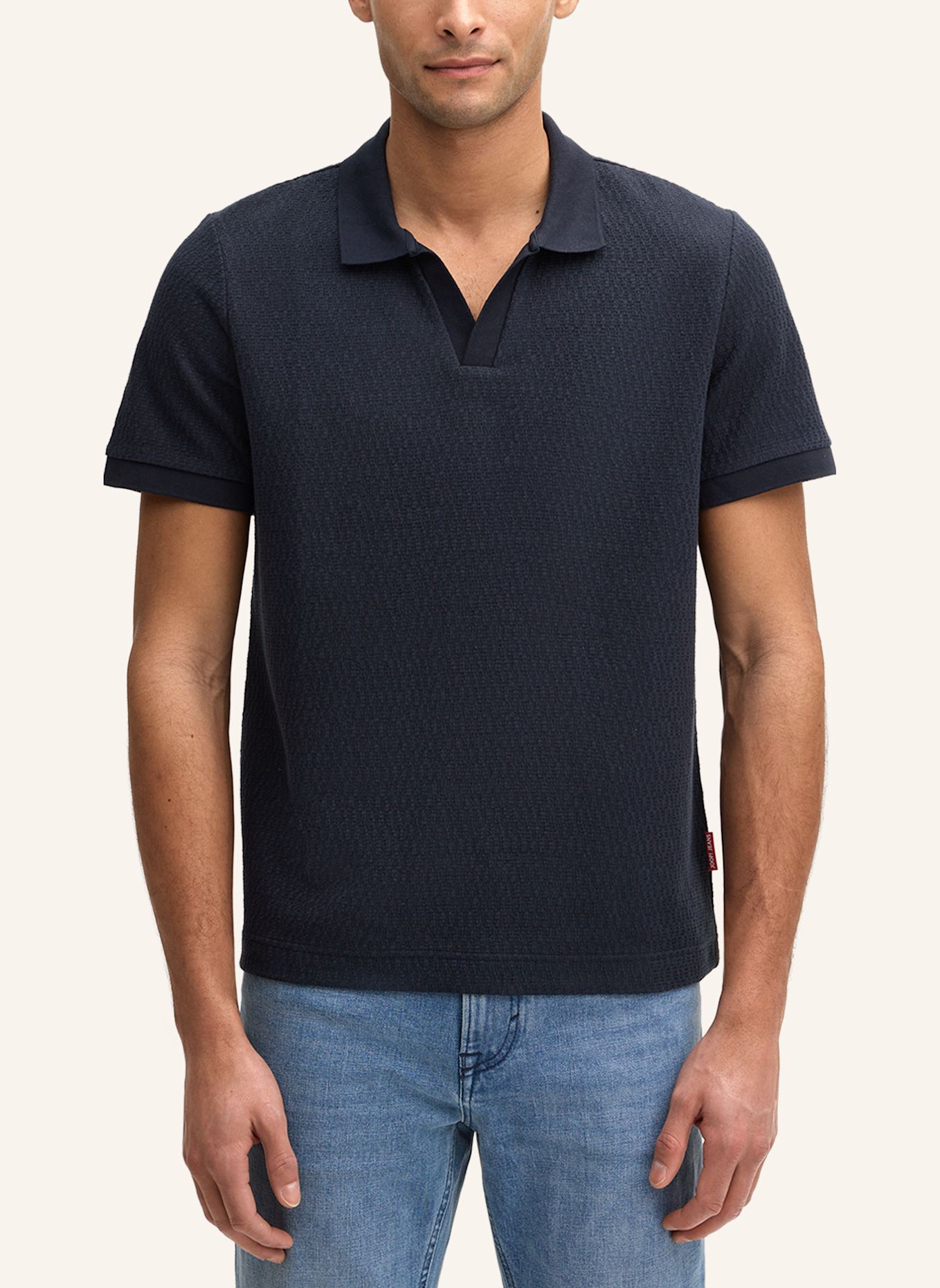 JOOP! JEANS Poloshirt: DUNKELBLAU