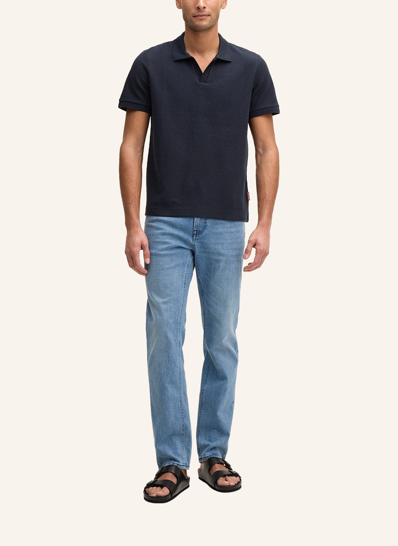 JOOP! JEANS Poloshirt: DUNKELBLAU