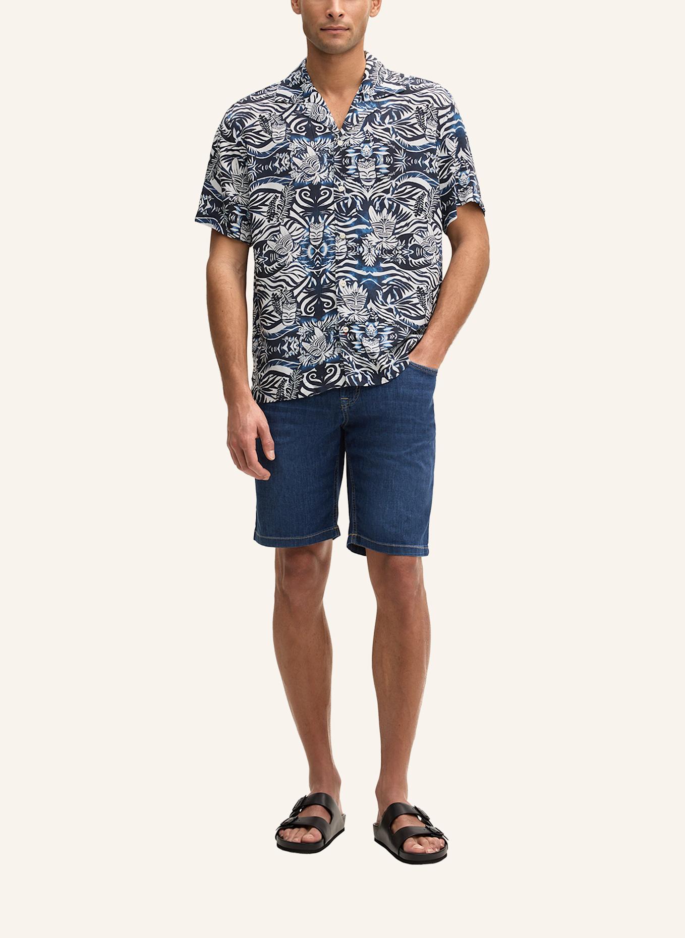 JOOP! JEANS Kurzarm-Hemd Regular Fit: BLAU