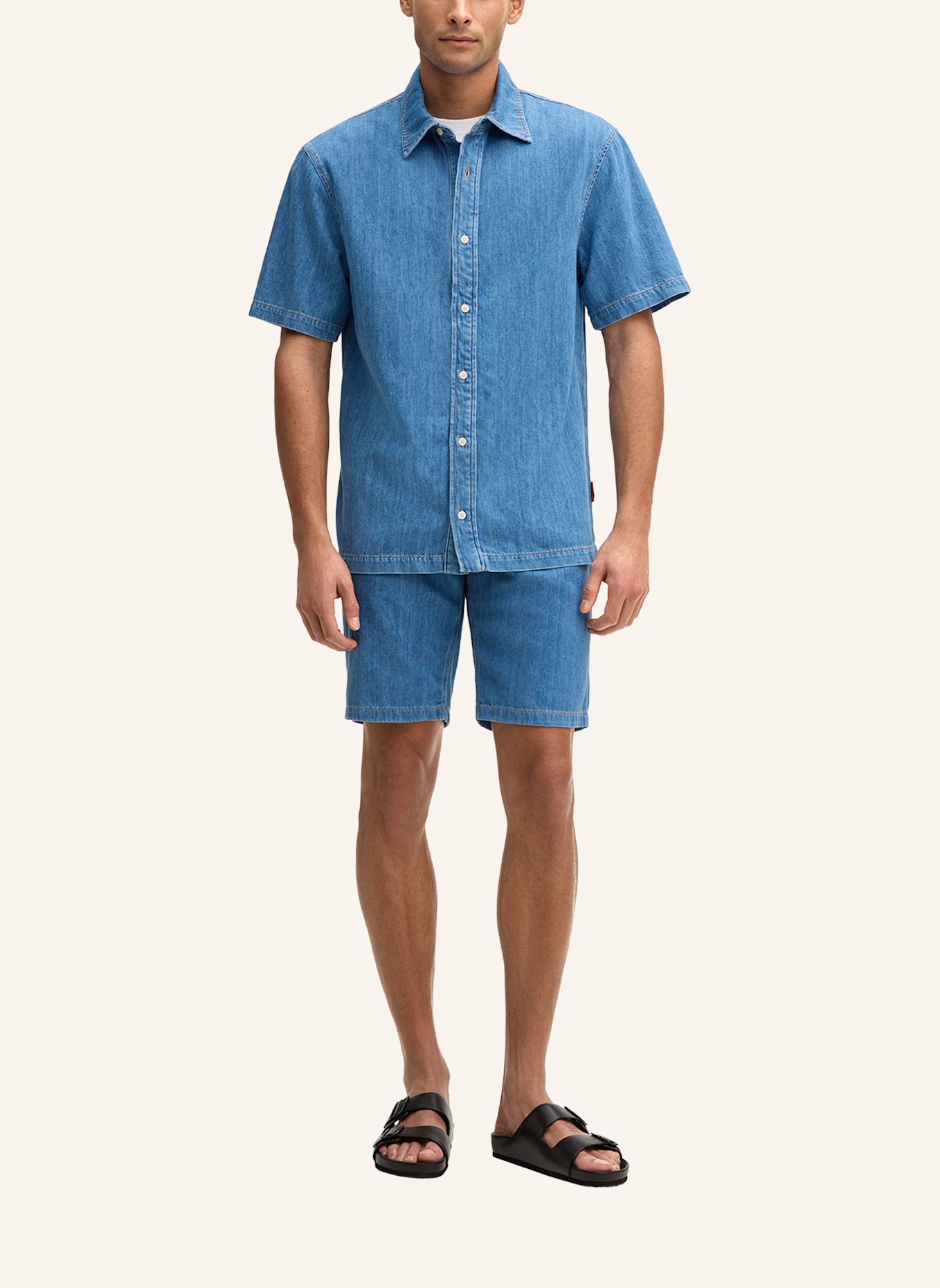 JOOP! JEANS Jeans-Shorts Modern Fit: BLAU