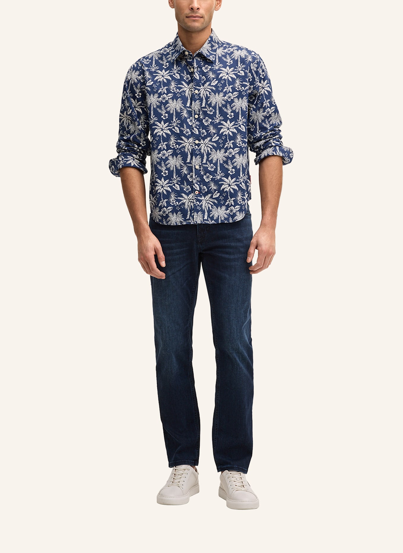 JOOP! JEANS Jeans Modern Fit: DUNKELBLAU