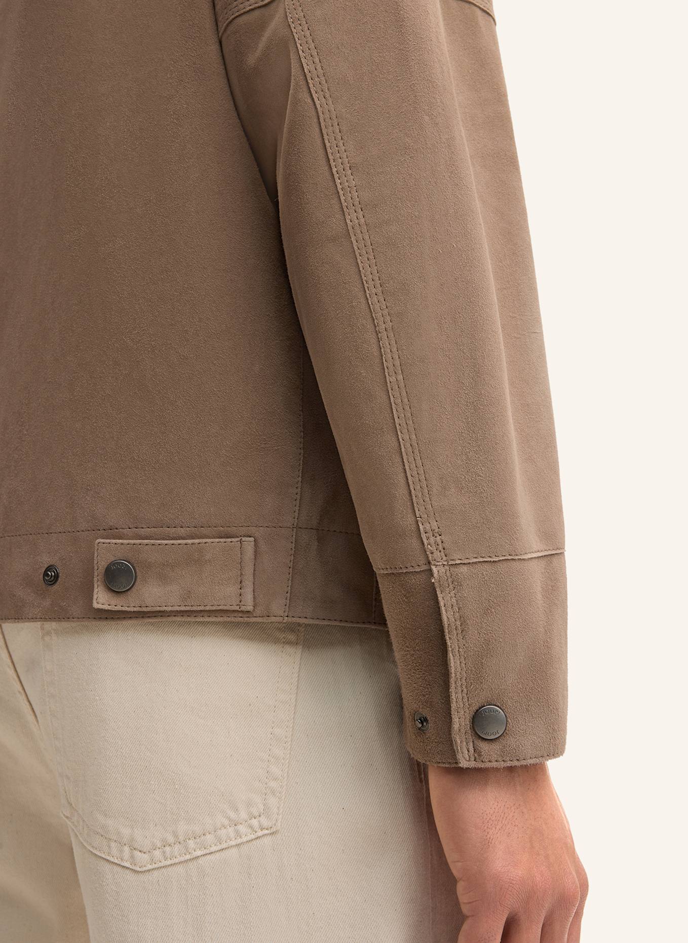 JOOP! JEANS Lederjacke: HELLBRAUN