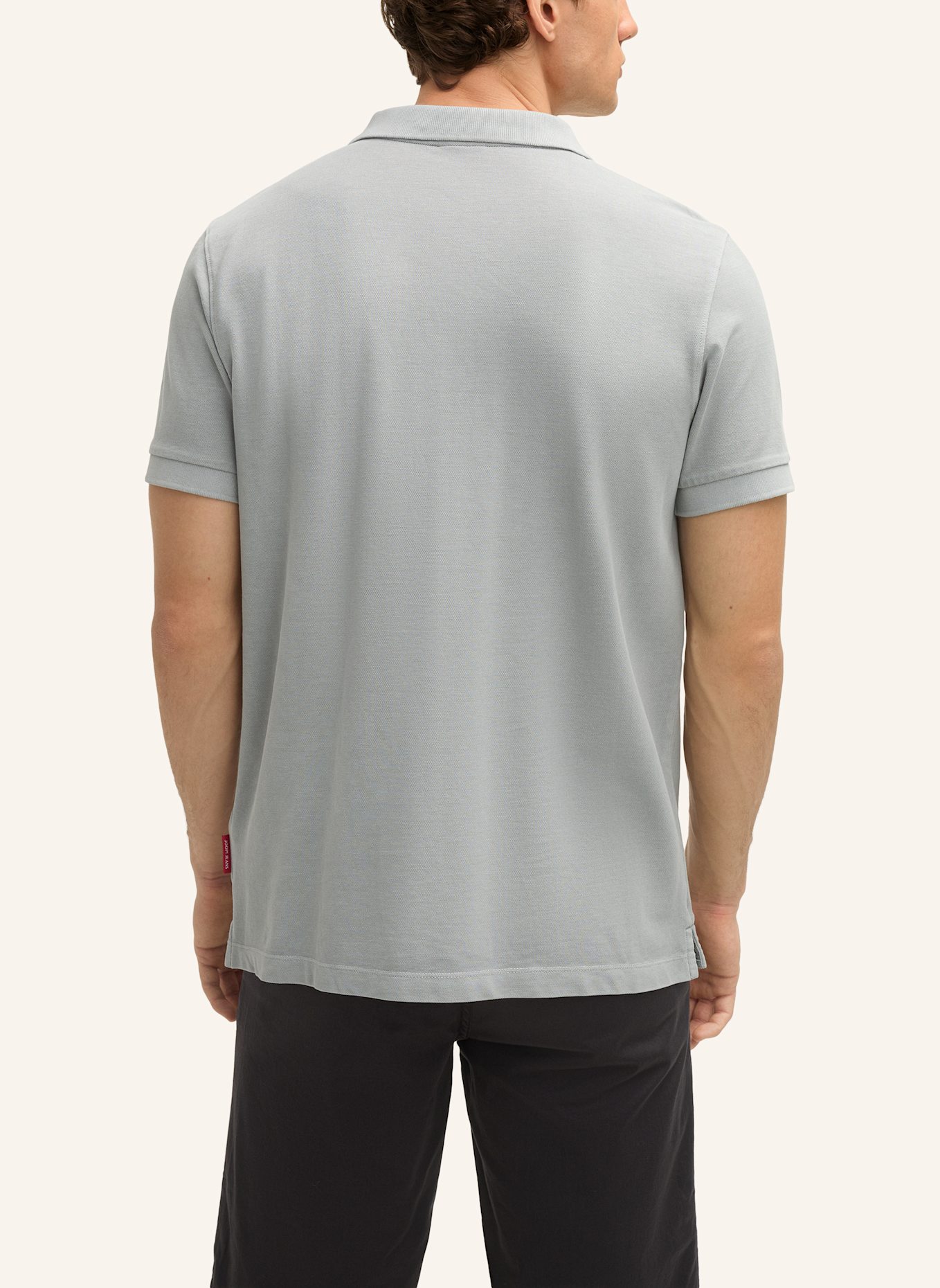 JOOP! JEANS Piqué-Poloshirt AMBROSIAN: HELLGRAU
