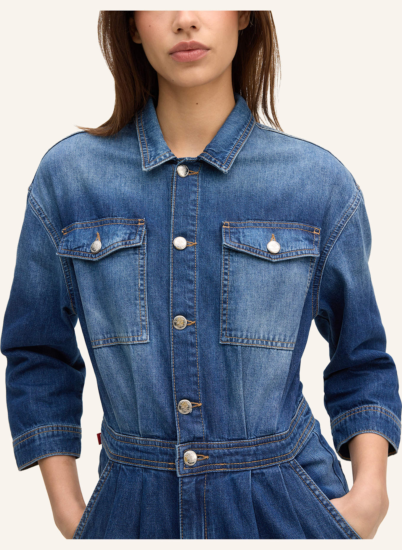 JOOP! JEANS Jeans-Jumpsuit ELENI: BLAU