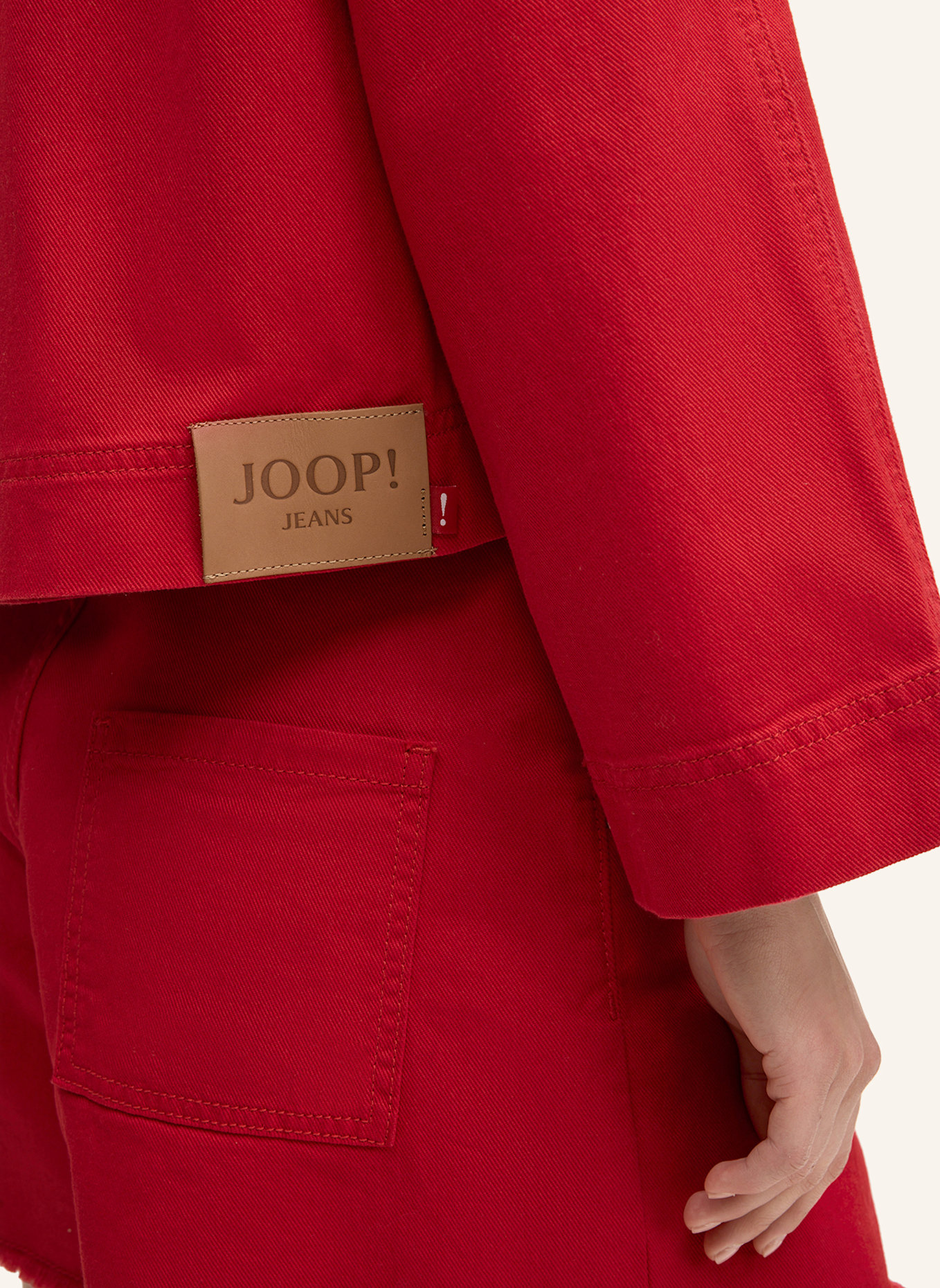 JOOP! JEANS Jeansjacke: ROT
