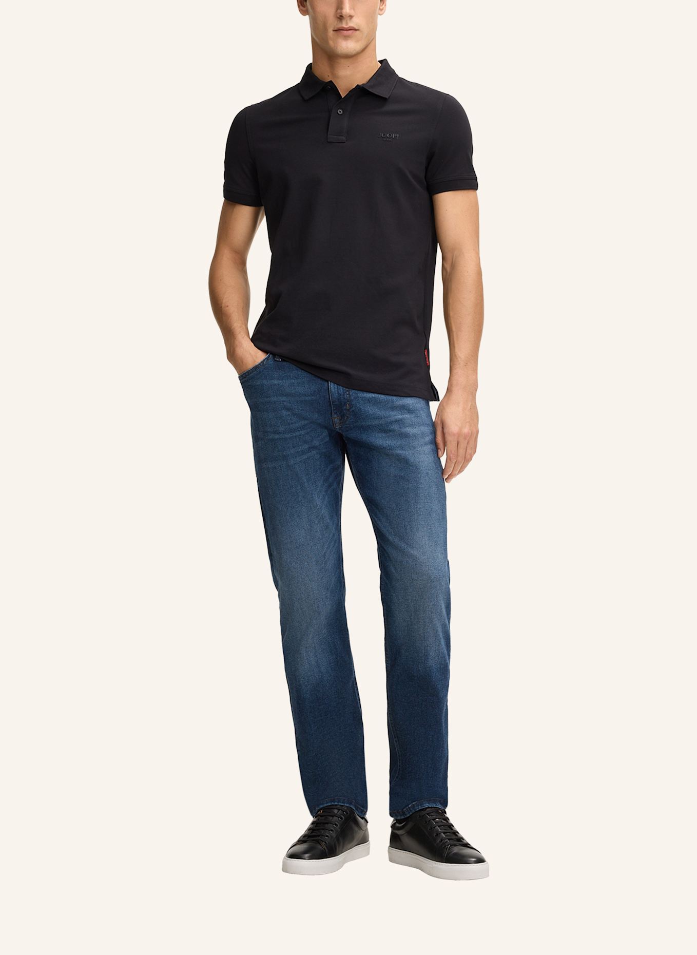 JOOP! JEANS Poloshirt: SCHWARZ