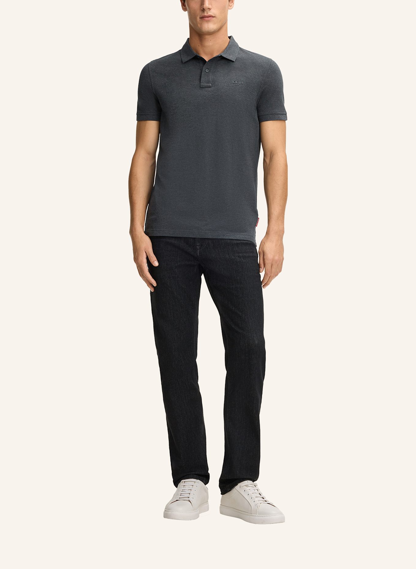 JOOP! JEANS Poloshirt: DUNKELGRAU