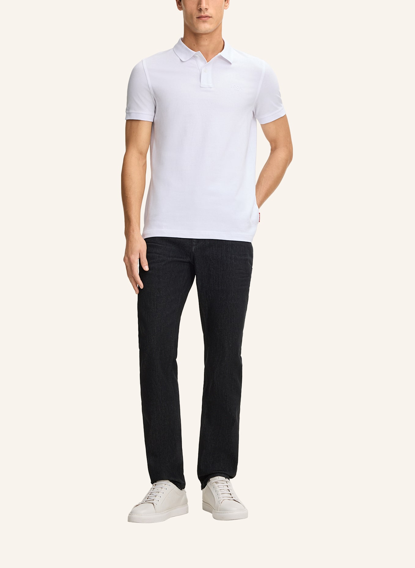 JOOP! JEANS Poloshirt: WEISS