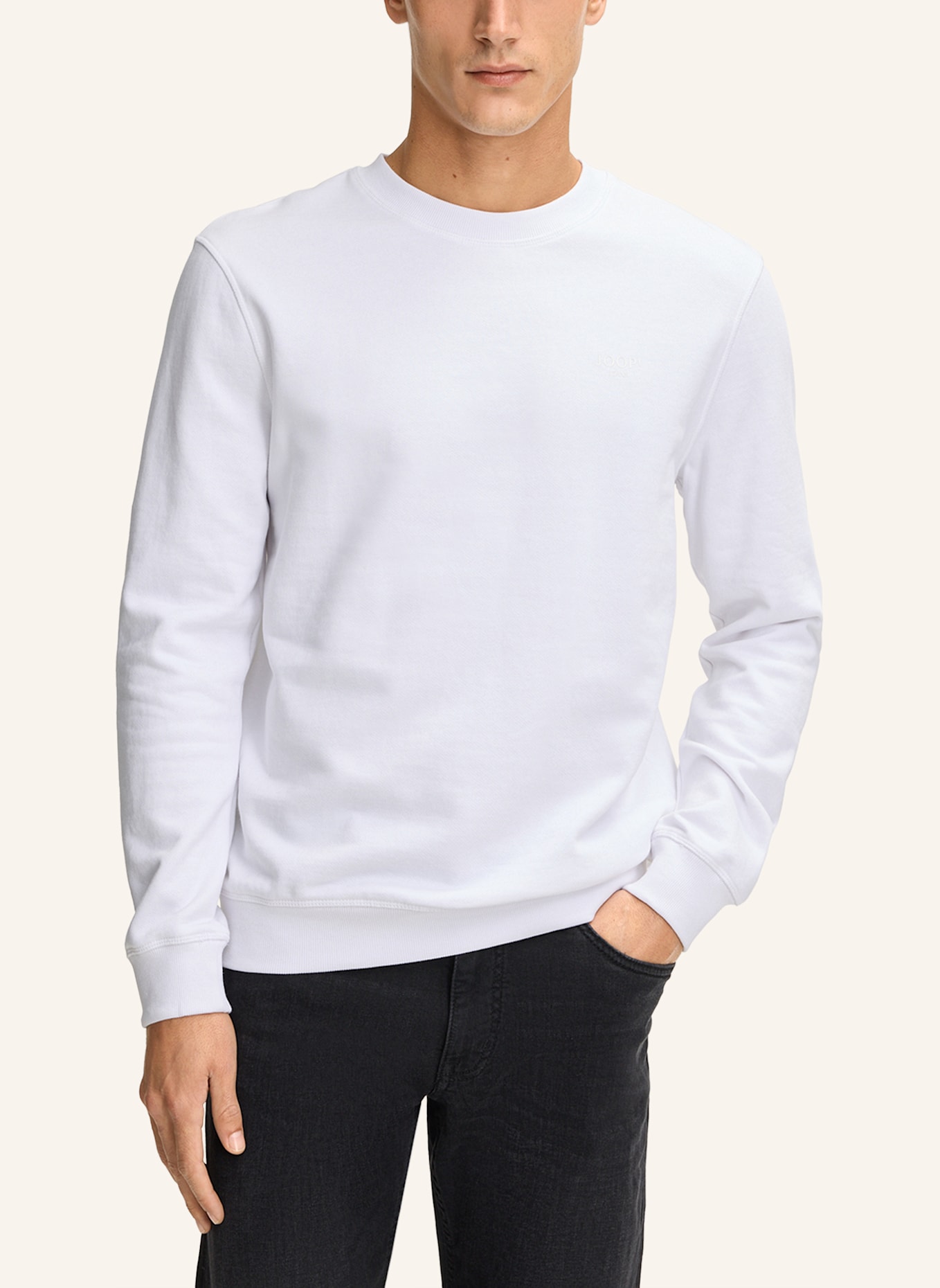 JOOP! JEANS Sweatshirt: WEISS