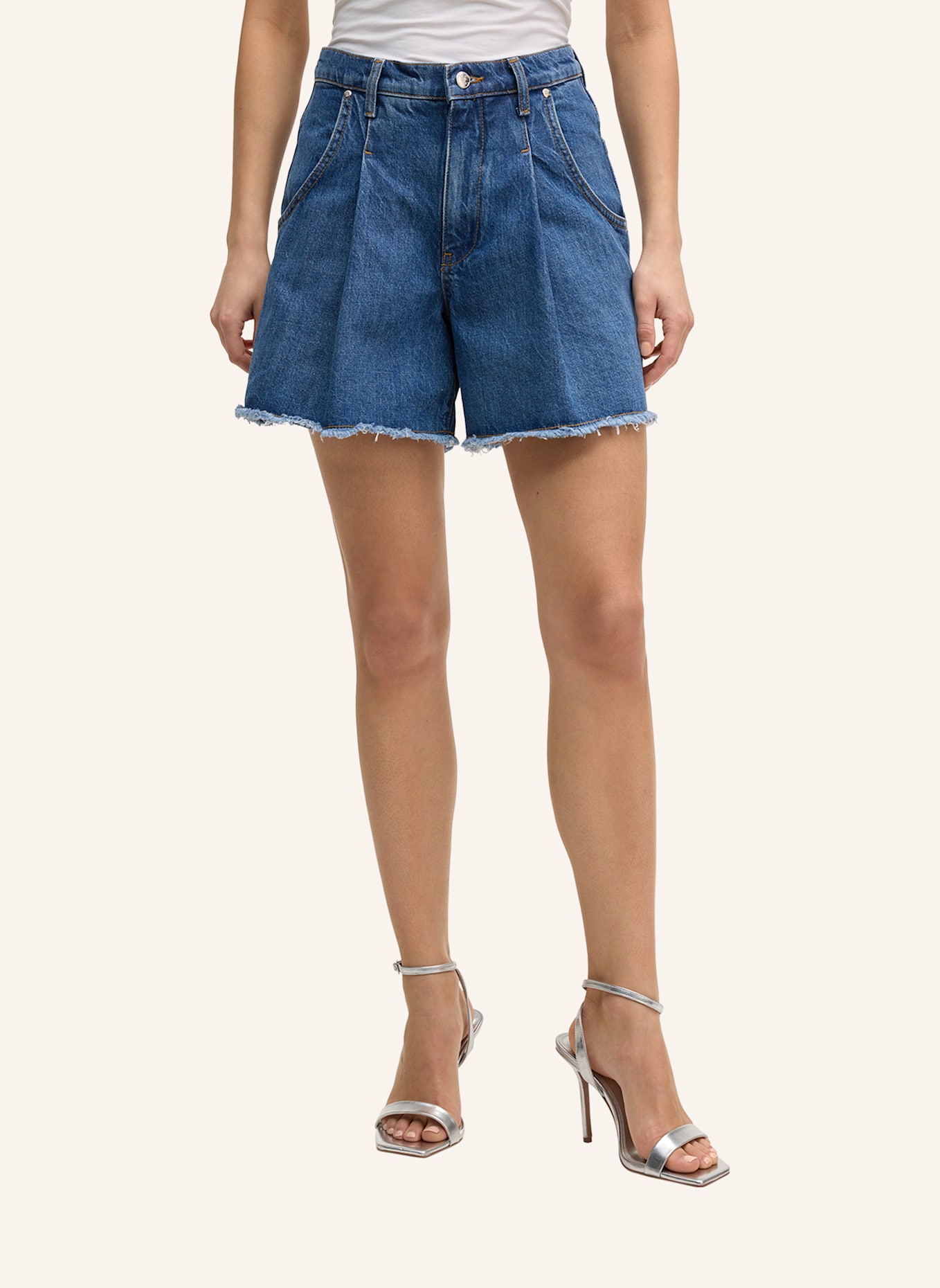 JOOP! JEANS Jeans-Shorts: BLAU