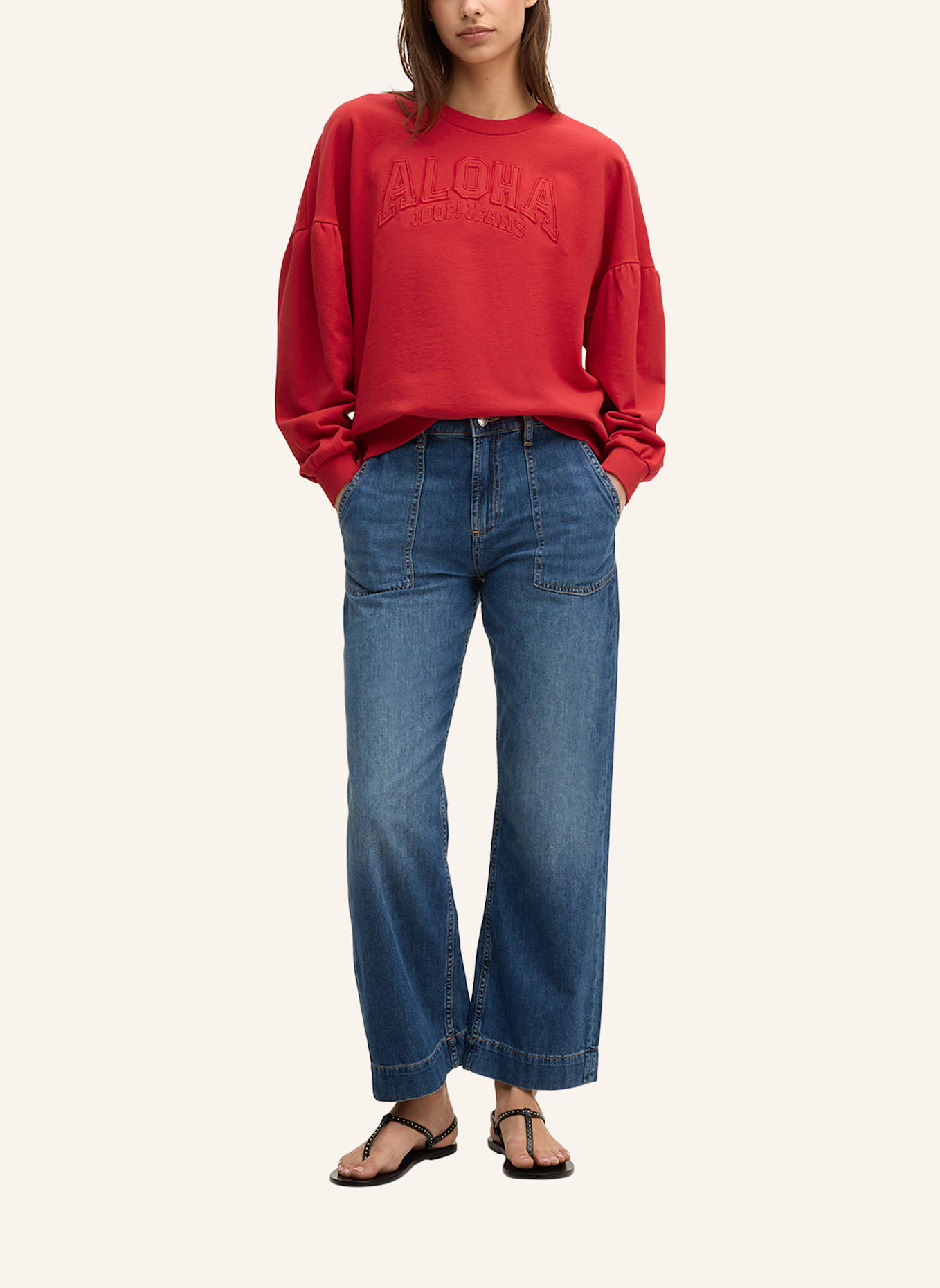 JOOP! JEANS Sweatshirt: ROT