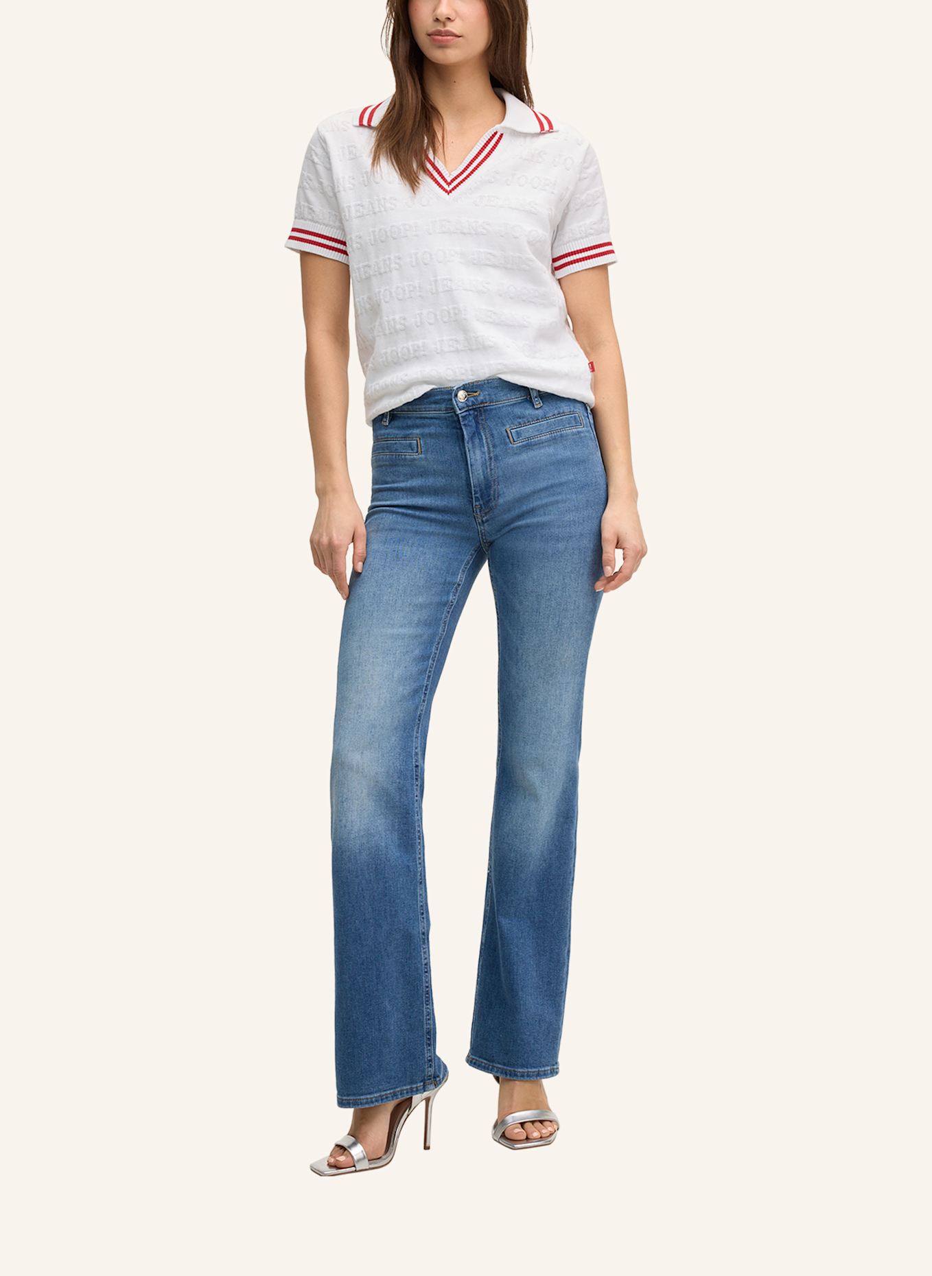 JOOP! JEANS Jeans: MID BLUE DENIM