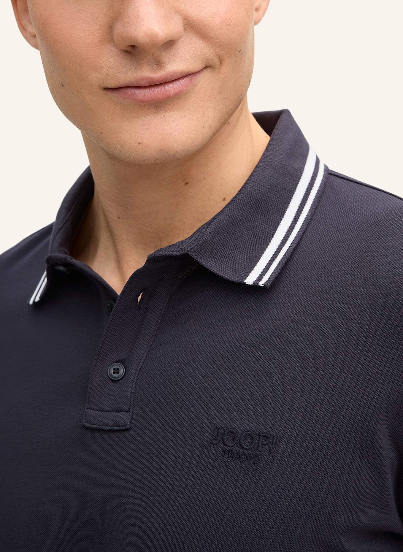 JOOP! JEANS Poloshirt: DUNKELBLAU