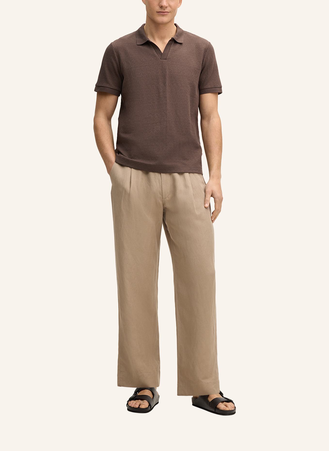 JOOP! JEANS Poloshirt: DUNKELBRAUN