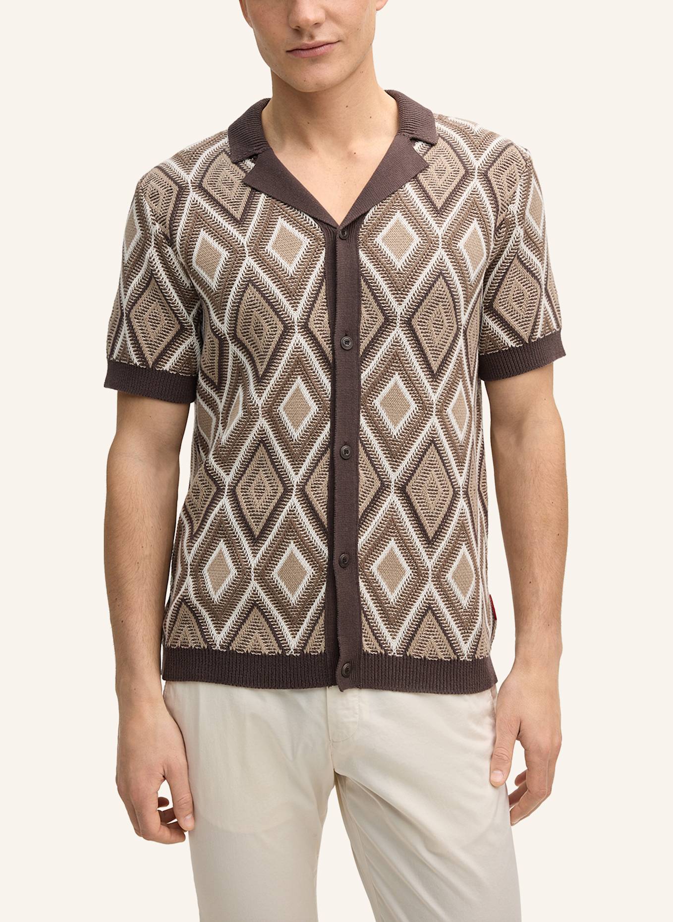 JOOP! JEANS Strickshirt: BRAUN