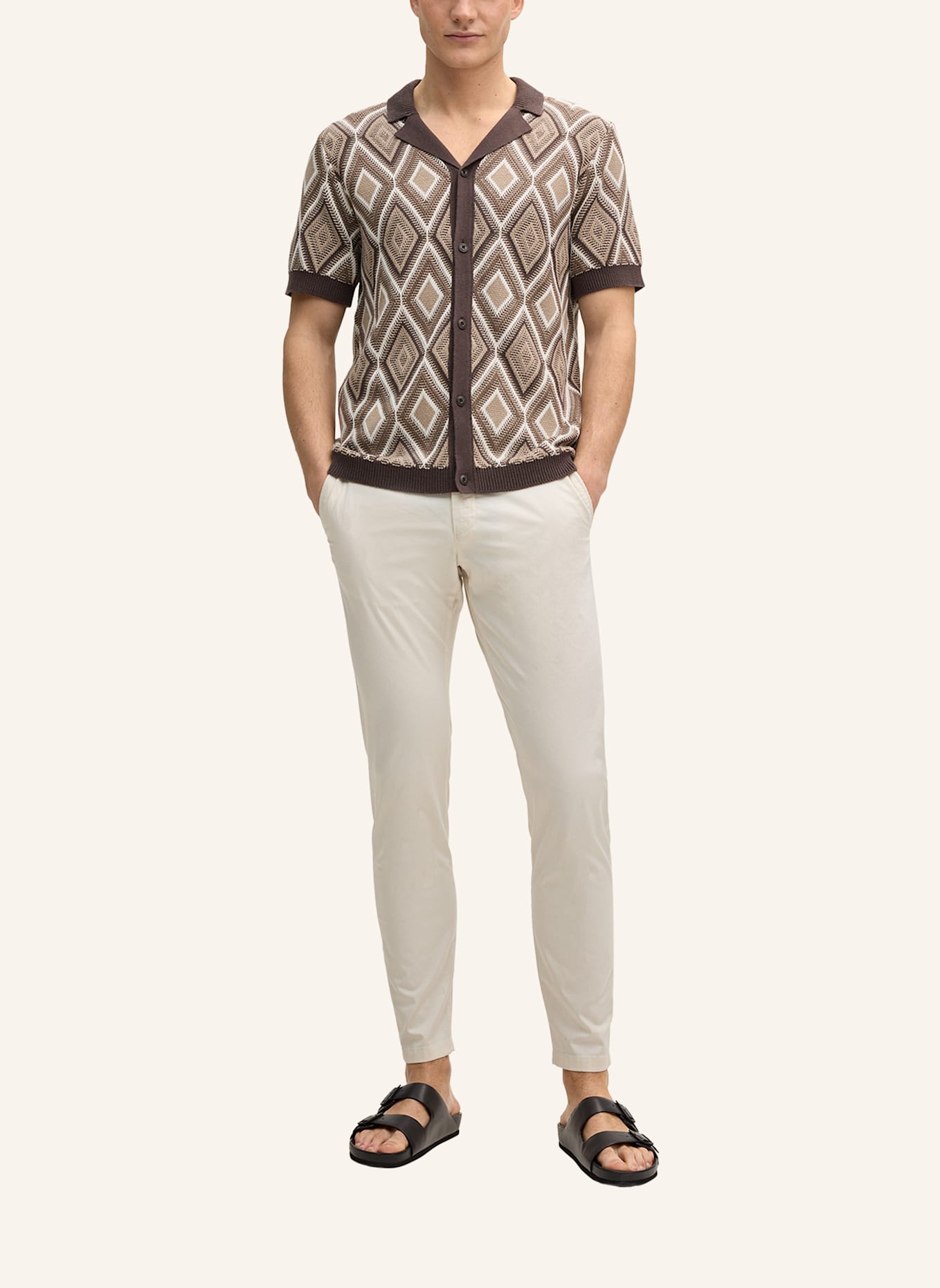 JOOP! JEANS Strickshirt: BRAUN