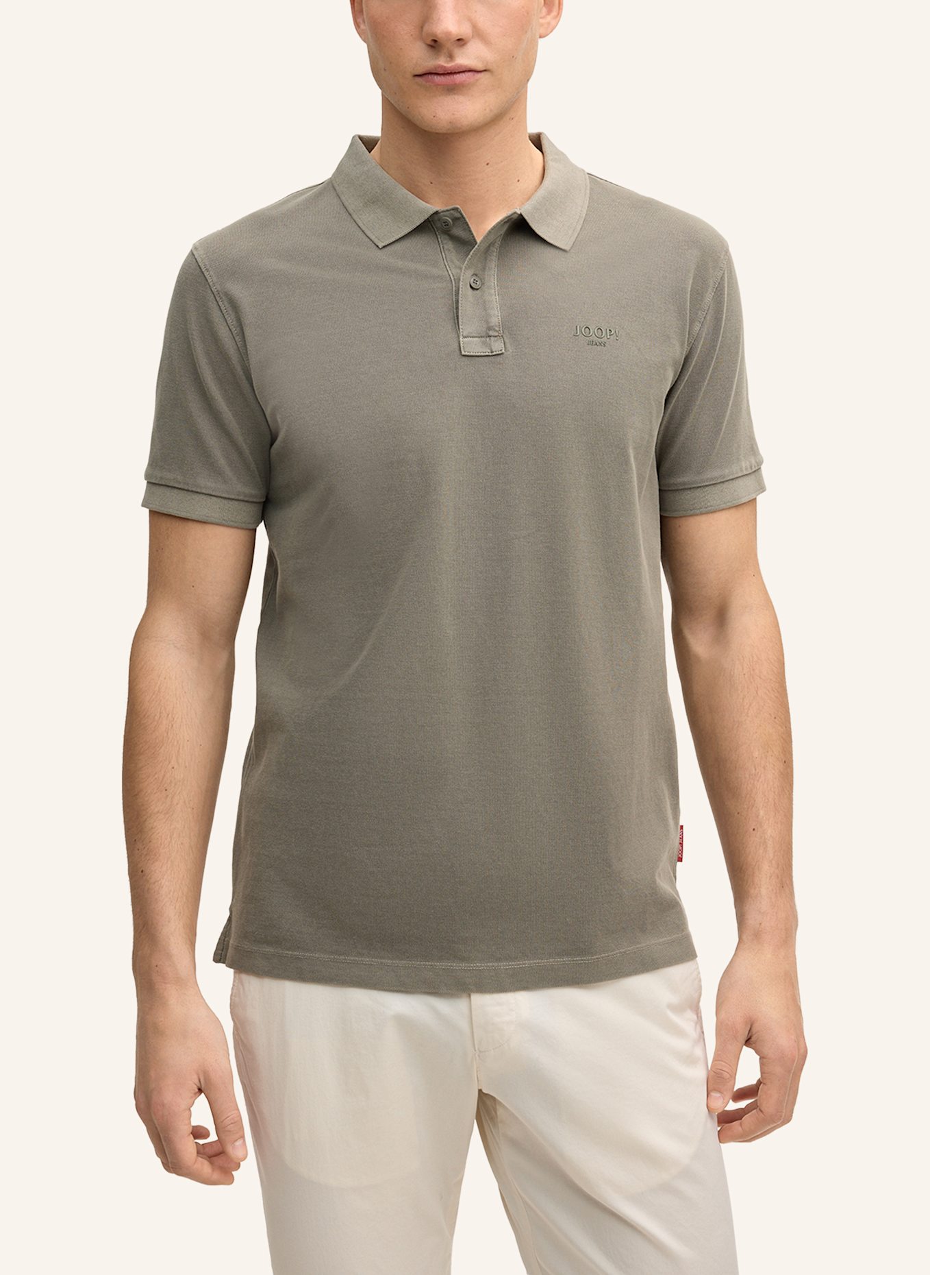 JOOP! JEANS Piqué-Poloshirt AMBROSIAN: KHAKI