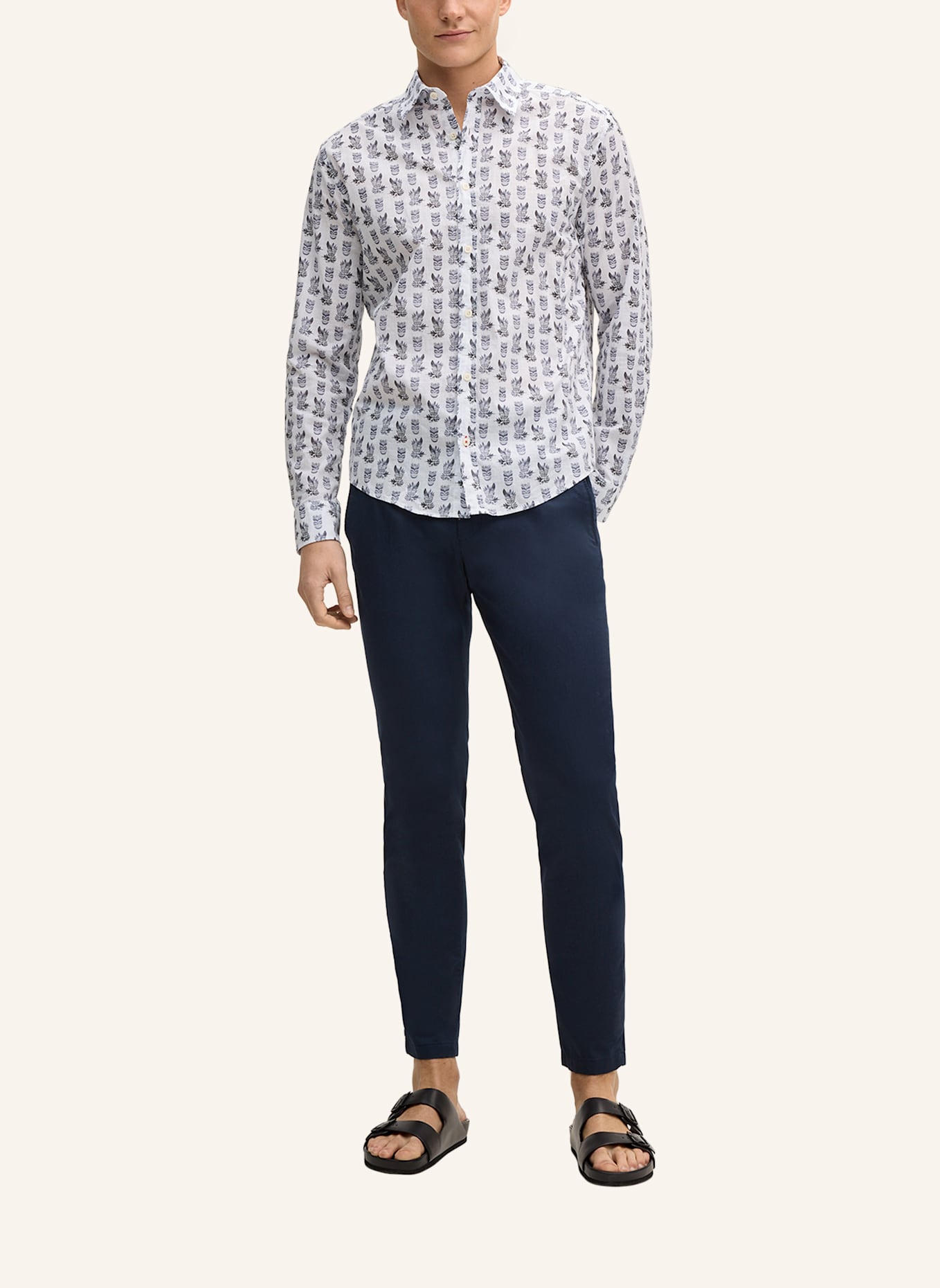 JOOP! JEANS Hemd Regular Fit: WEISS